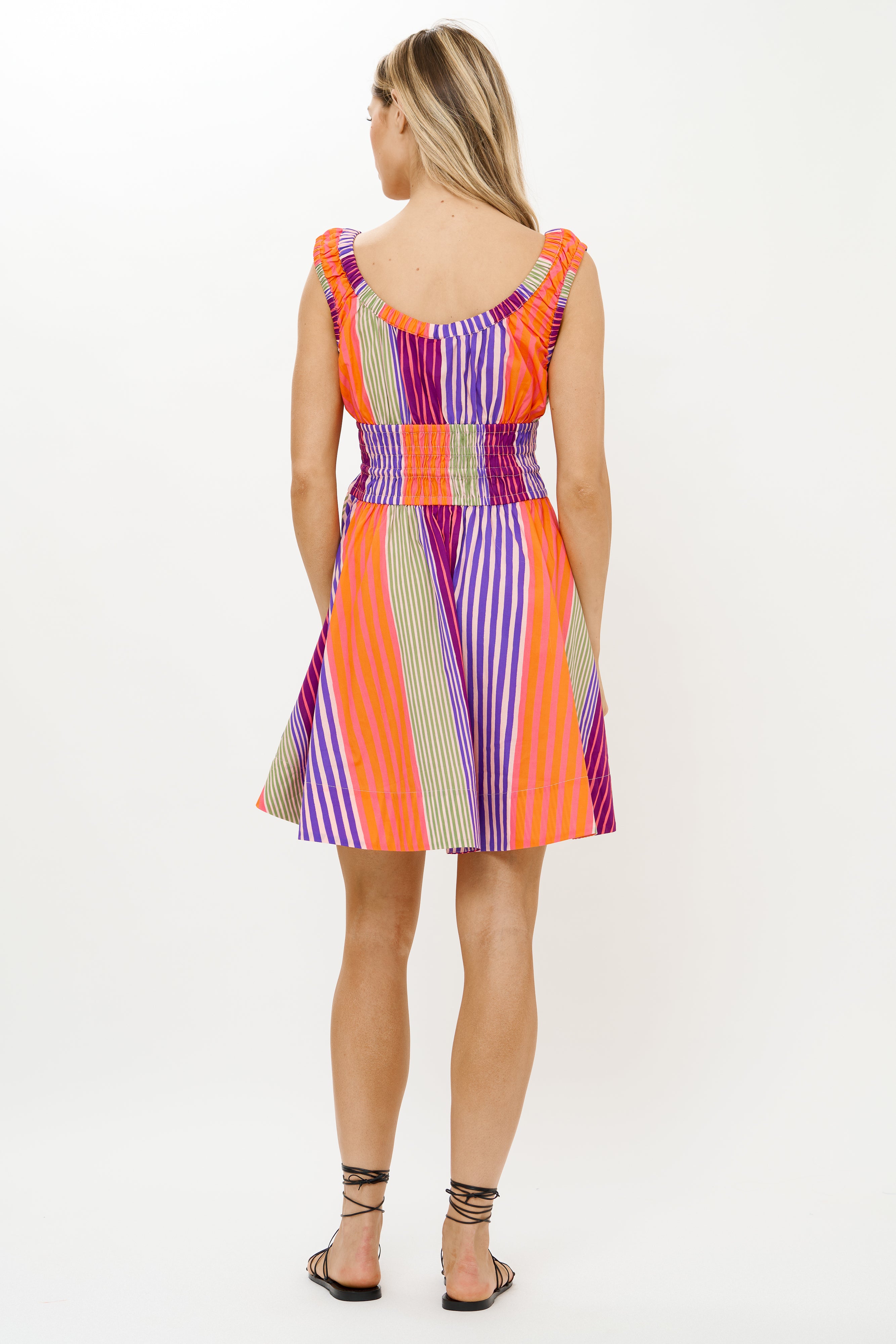 Harper Mini Dress- Wolcott Multi