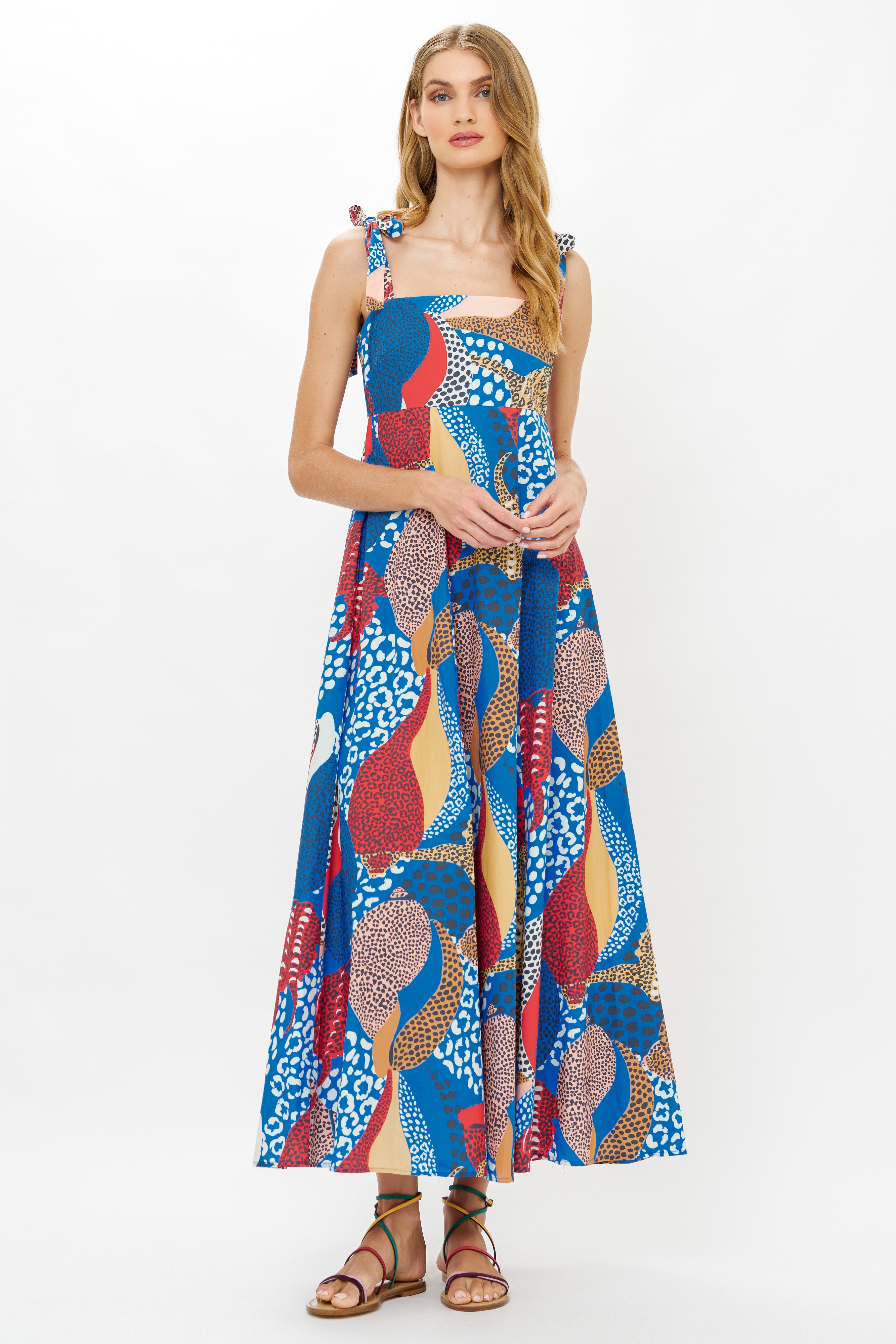 Delilah Dress- Nautilus Blue
