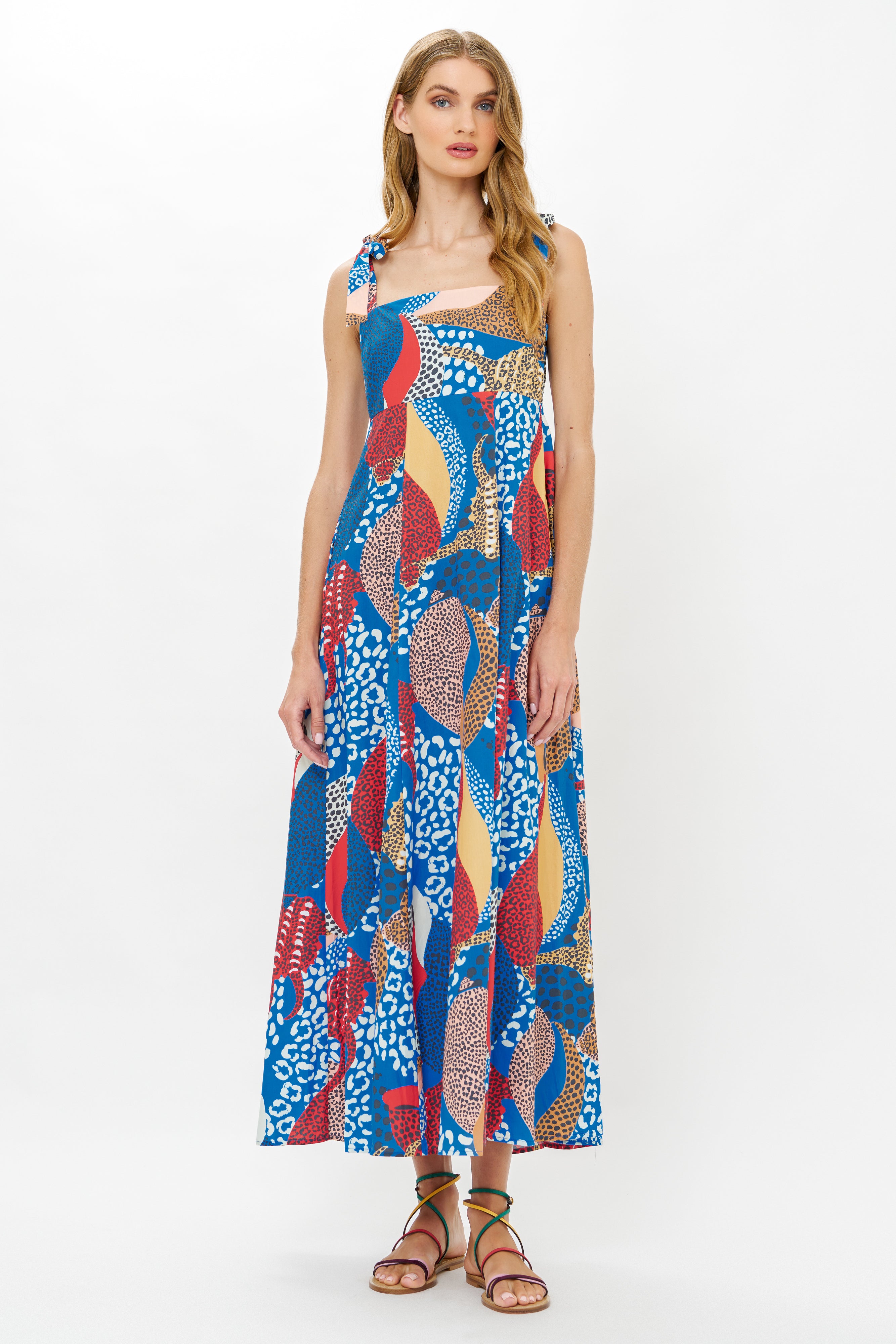 Delilah Dress- Nautilus Blue