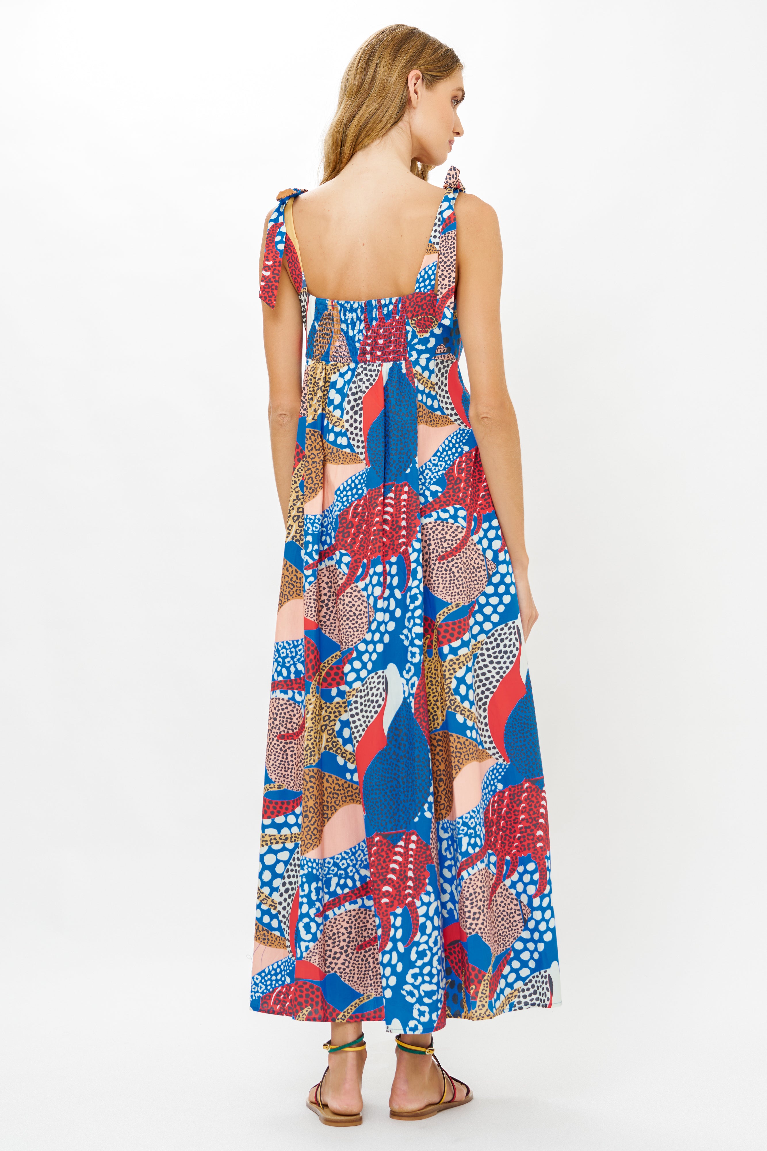 Delilah Dress- Nautilus Blue