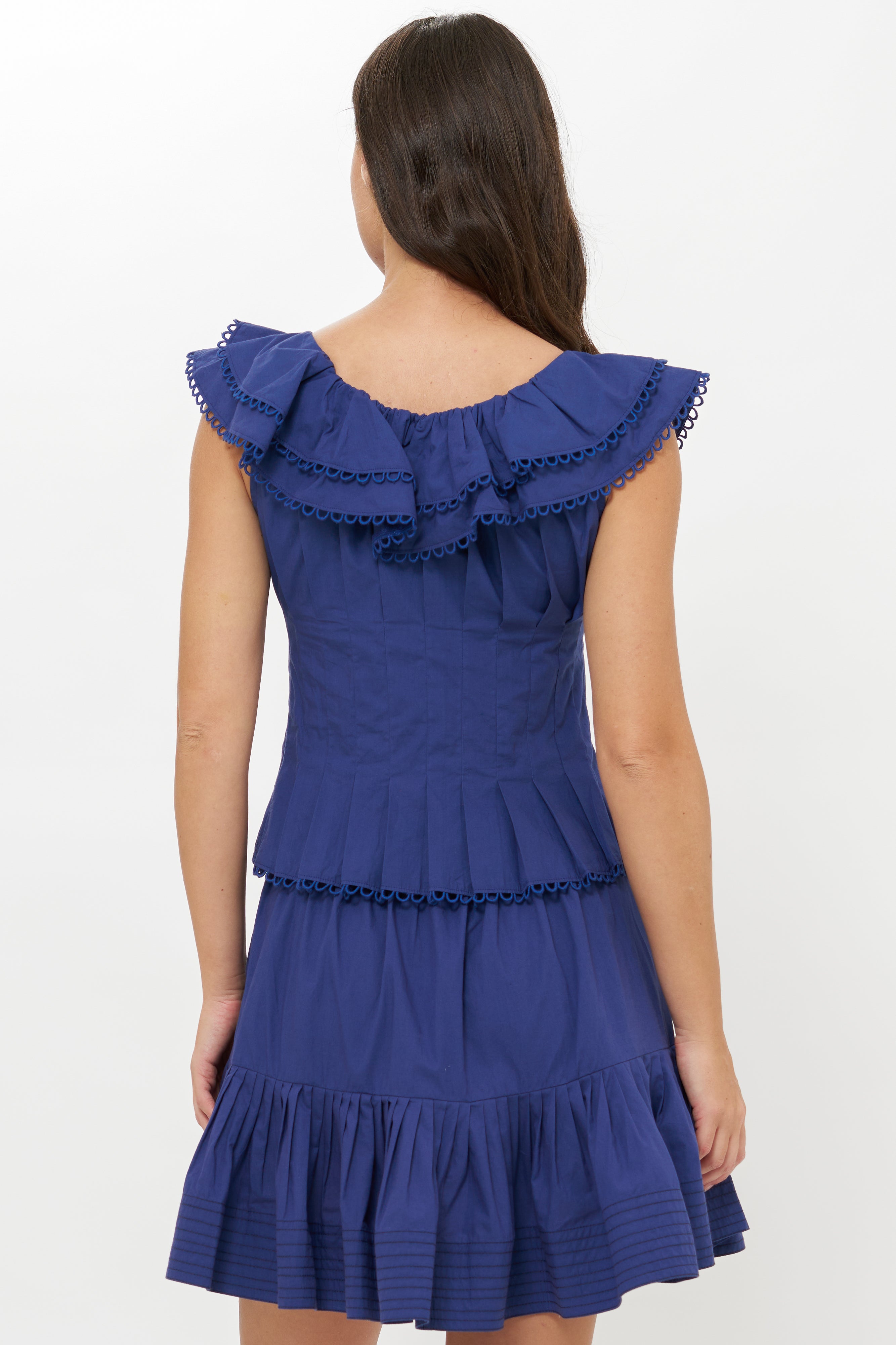Athena Top- Tisbury Navy