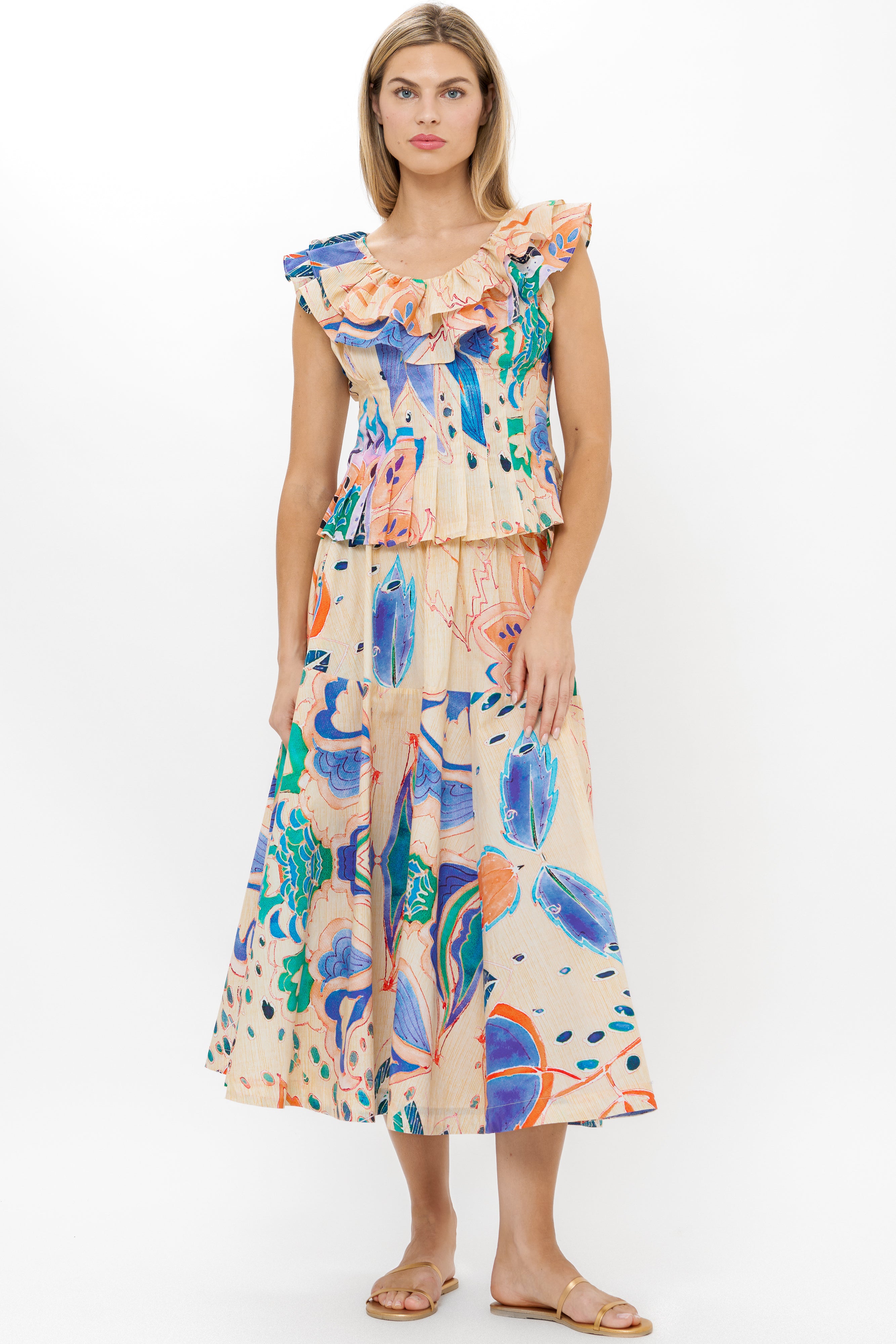 Athena Top- Antico Cream