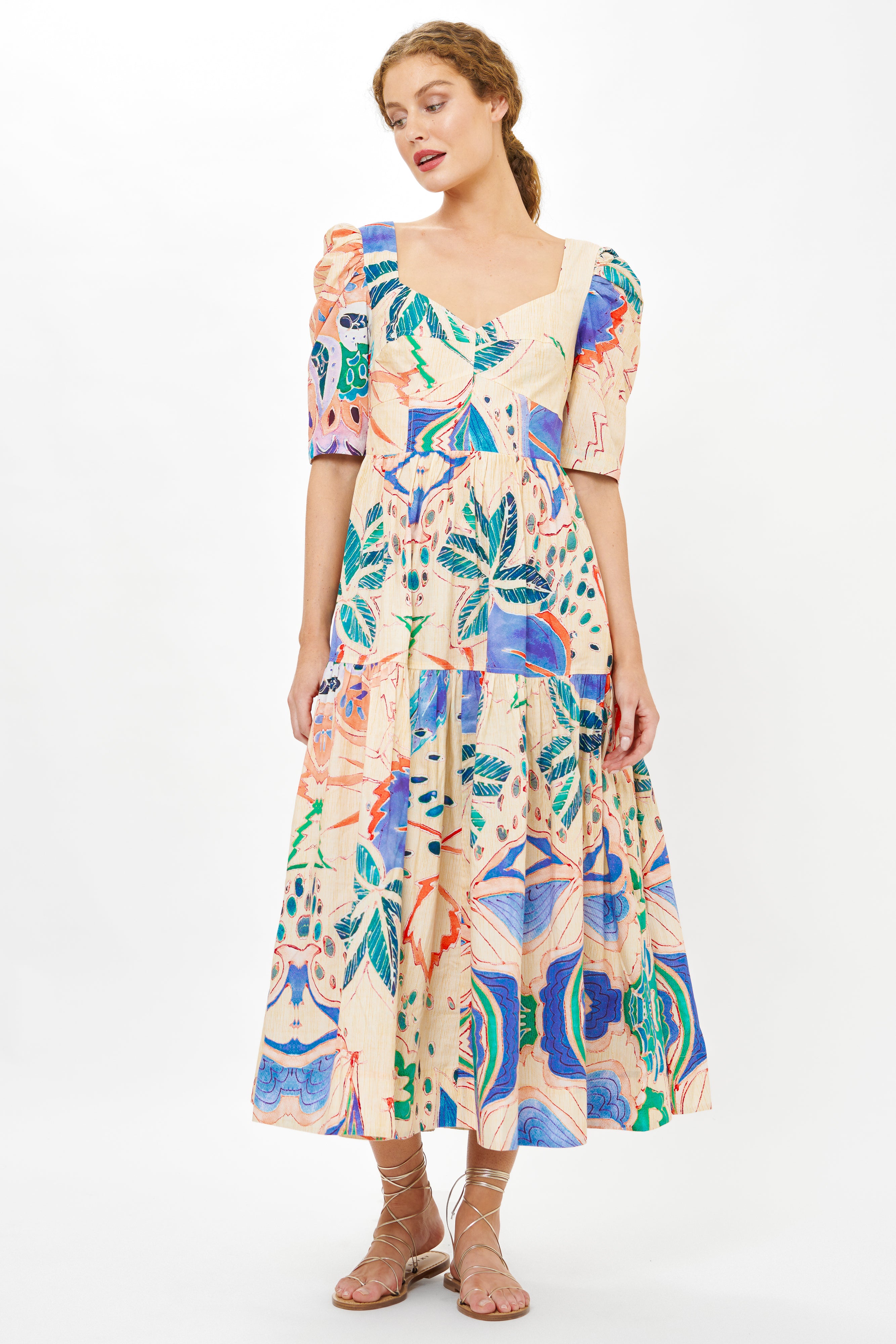 Savannah Dress- Antico Cream