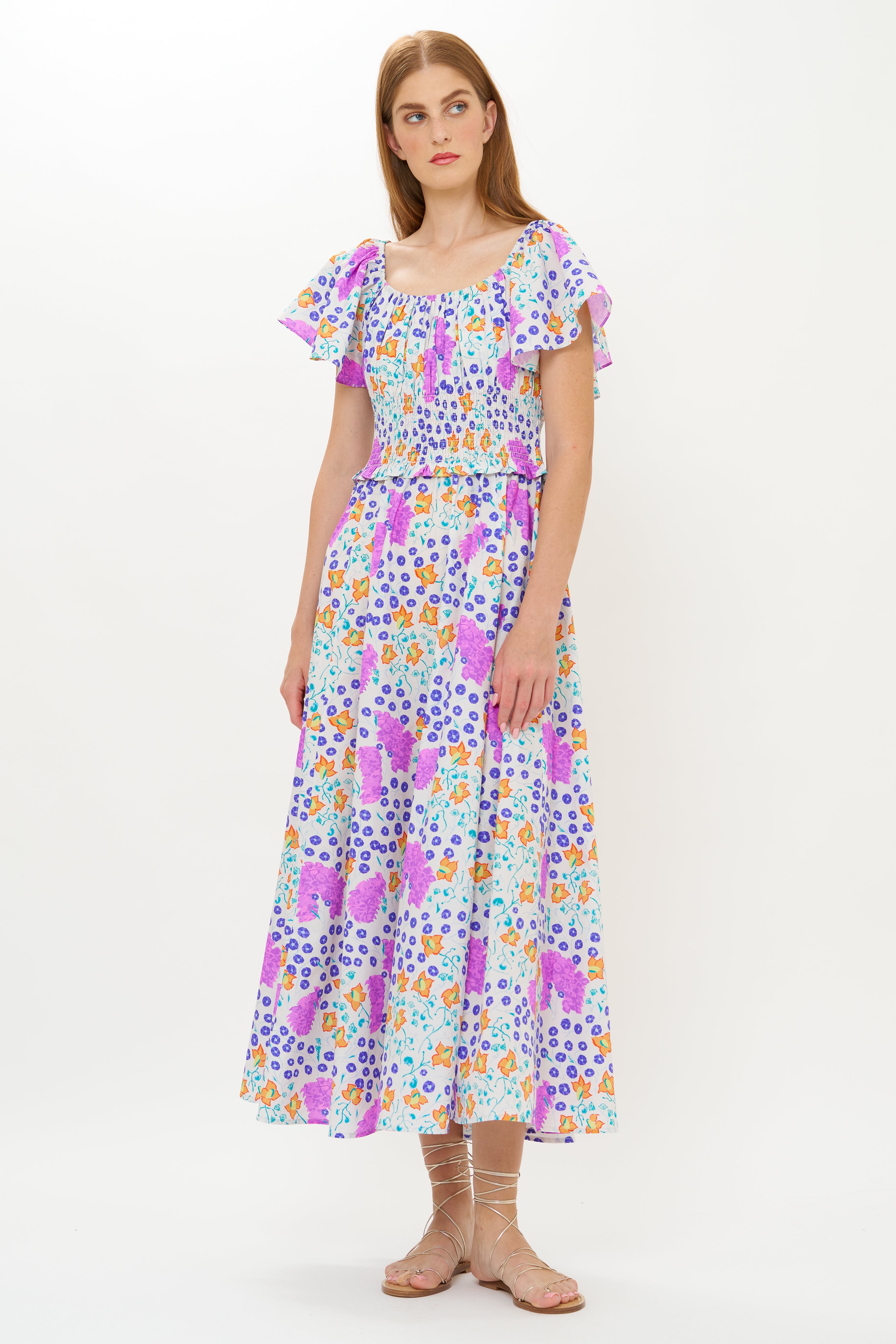 Liliana Dress- Fleur Lilac