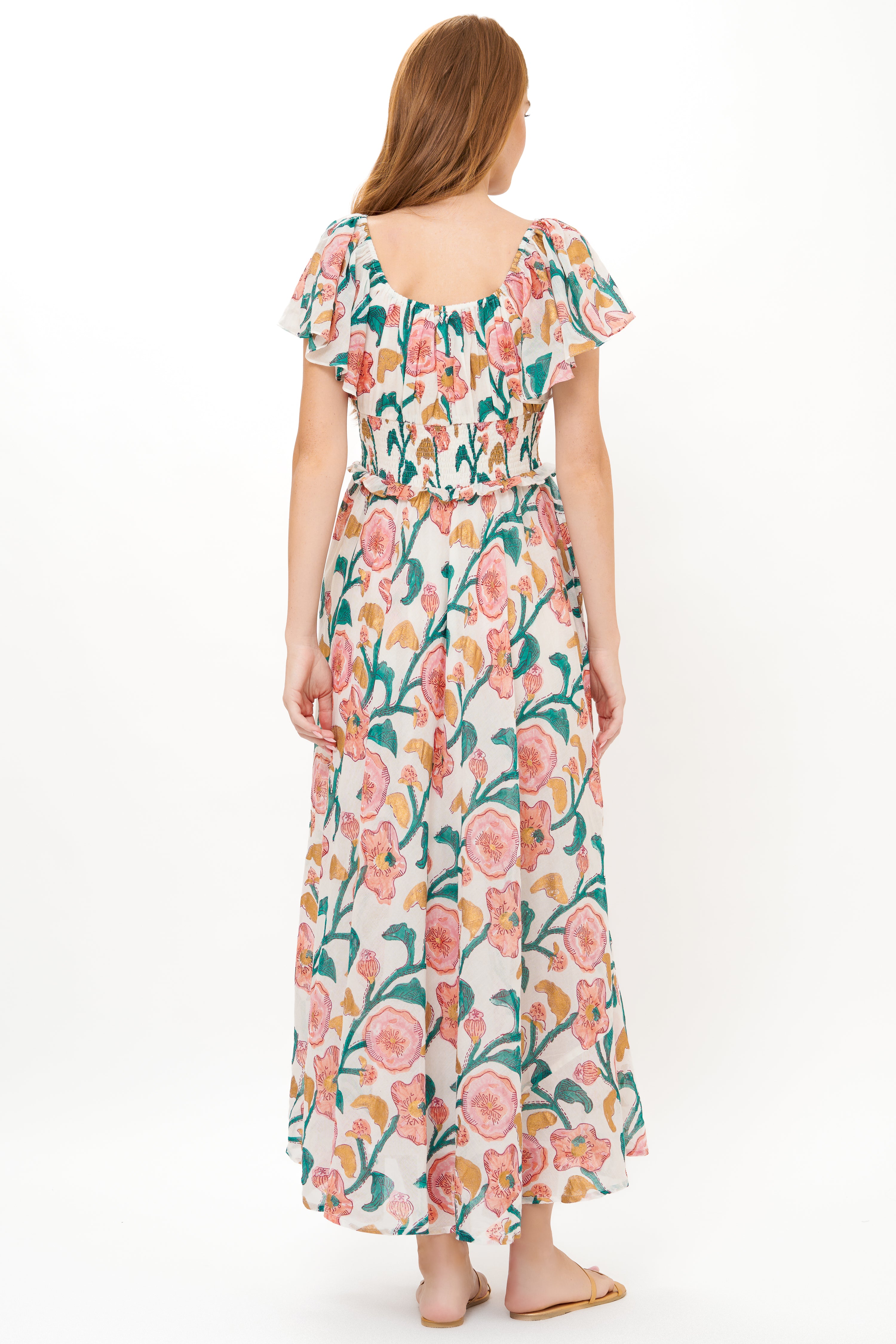 Liliana Dress- Poppy Teal