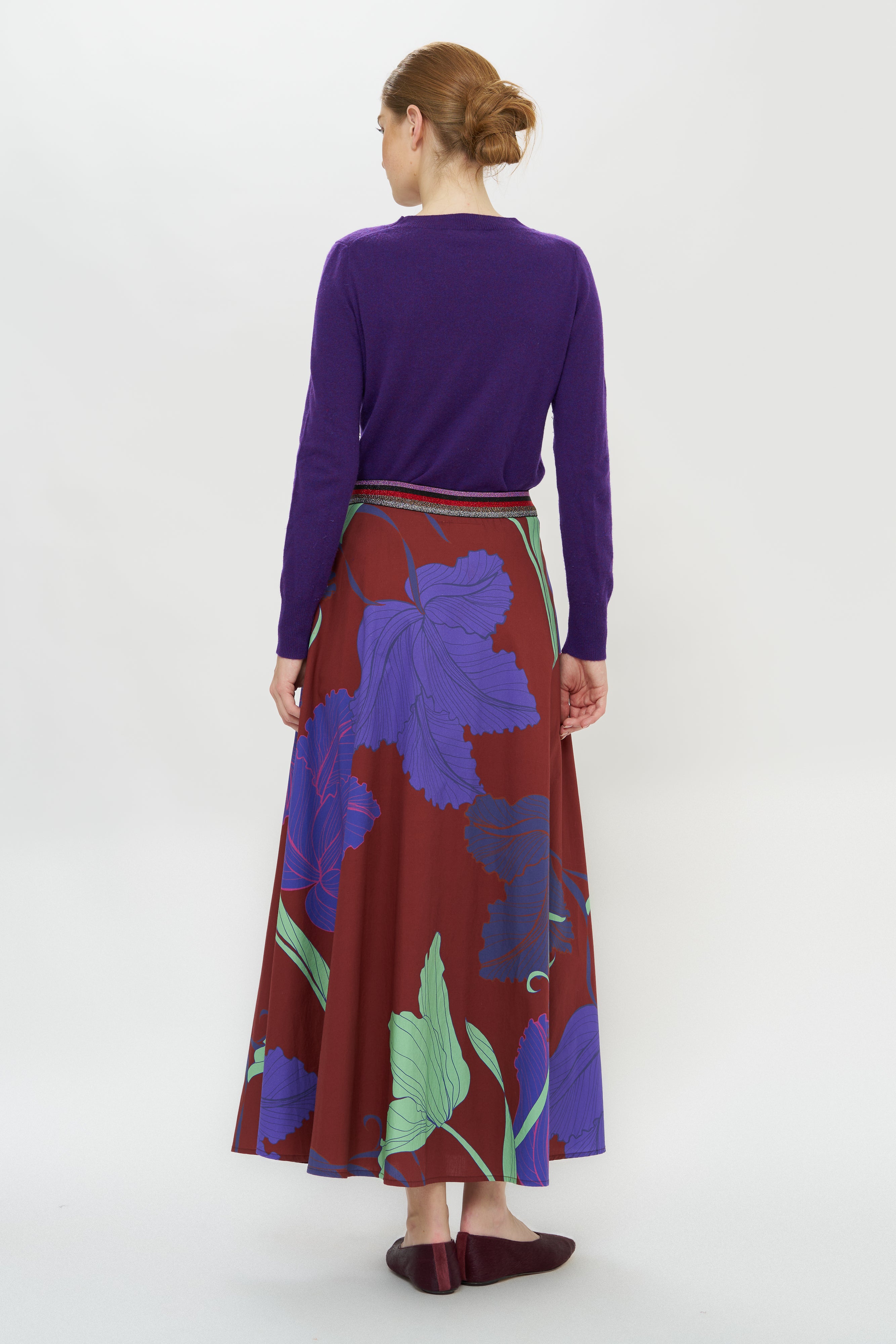 Swing Skirt- Hague Cobalt