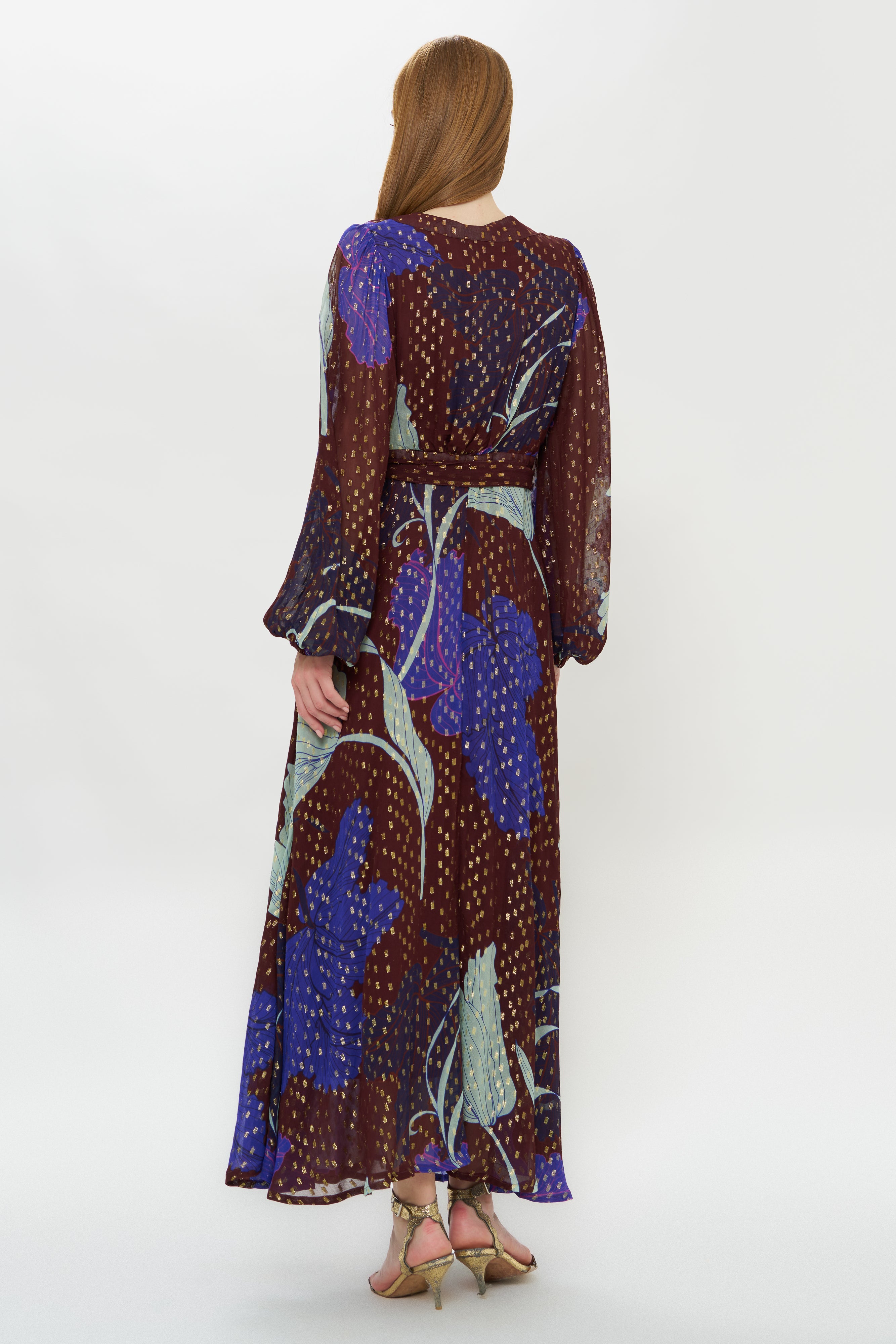 Wrap Dress- Hague Cobalt