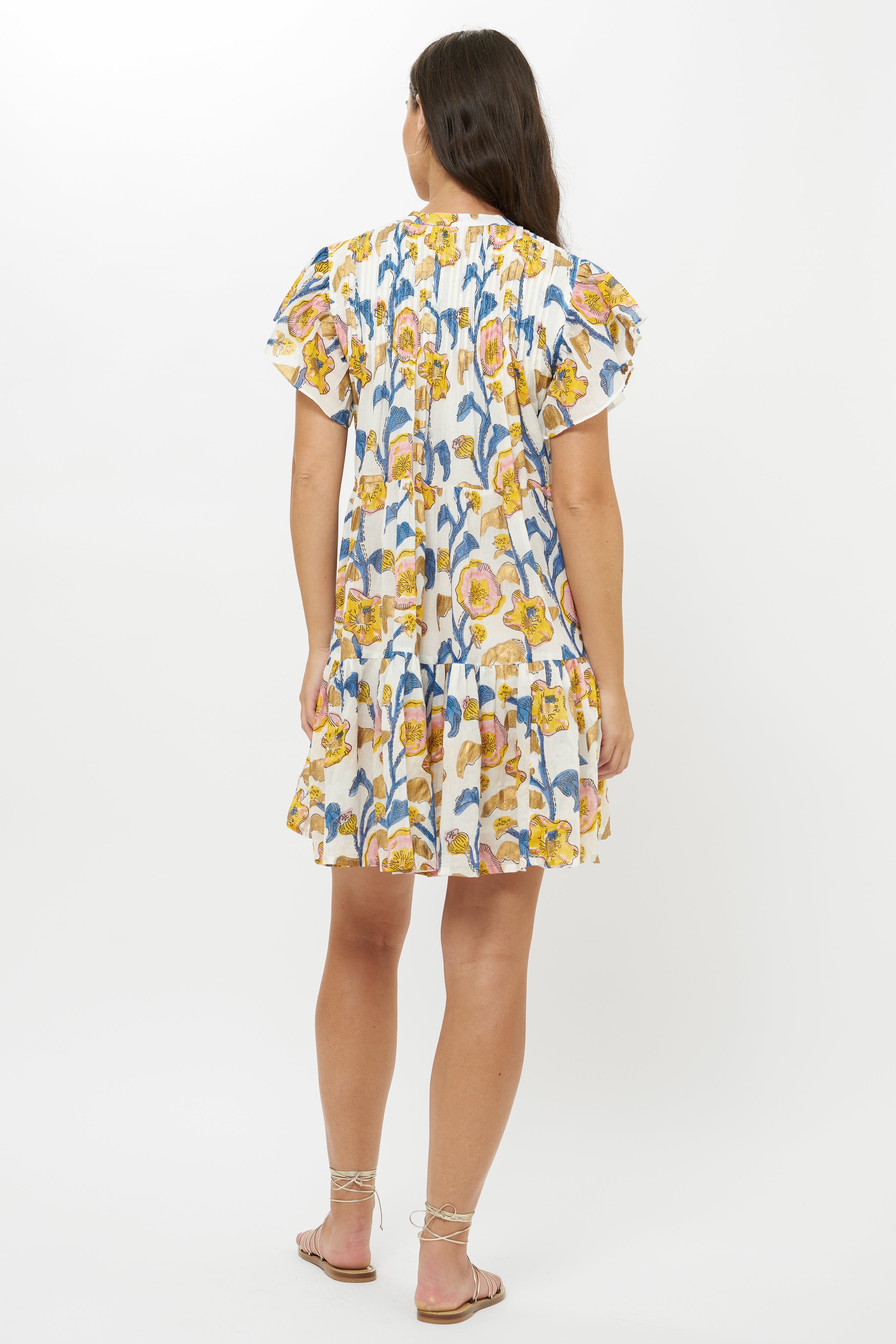 Ivy Dress- Poppy Marigold