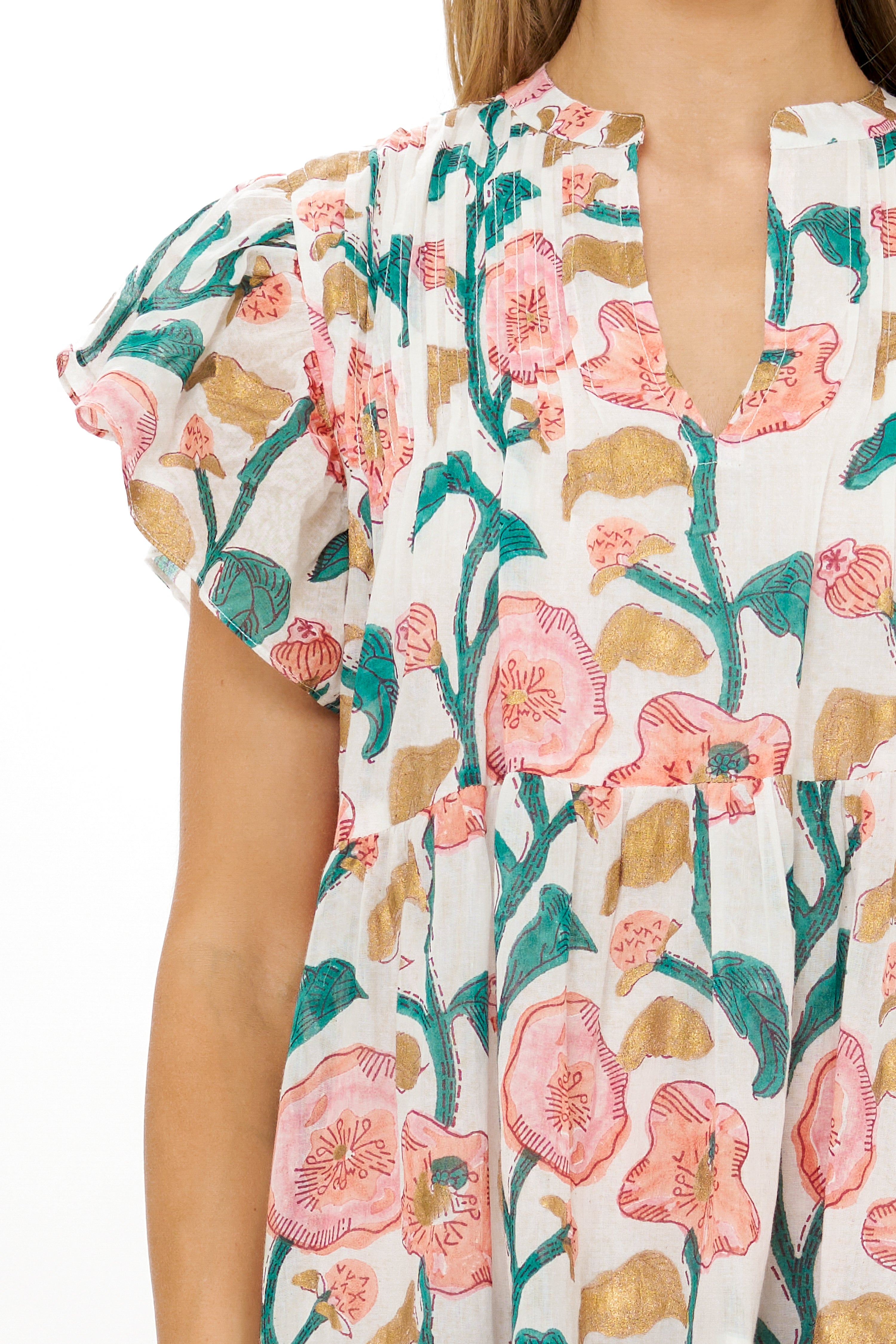 Ivy Dress- Poppy Teal