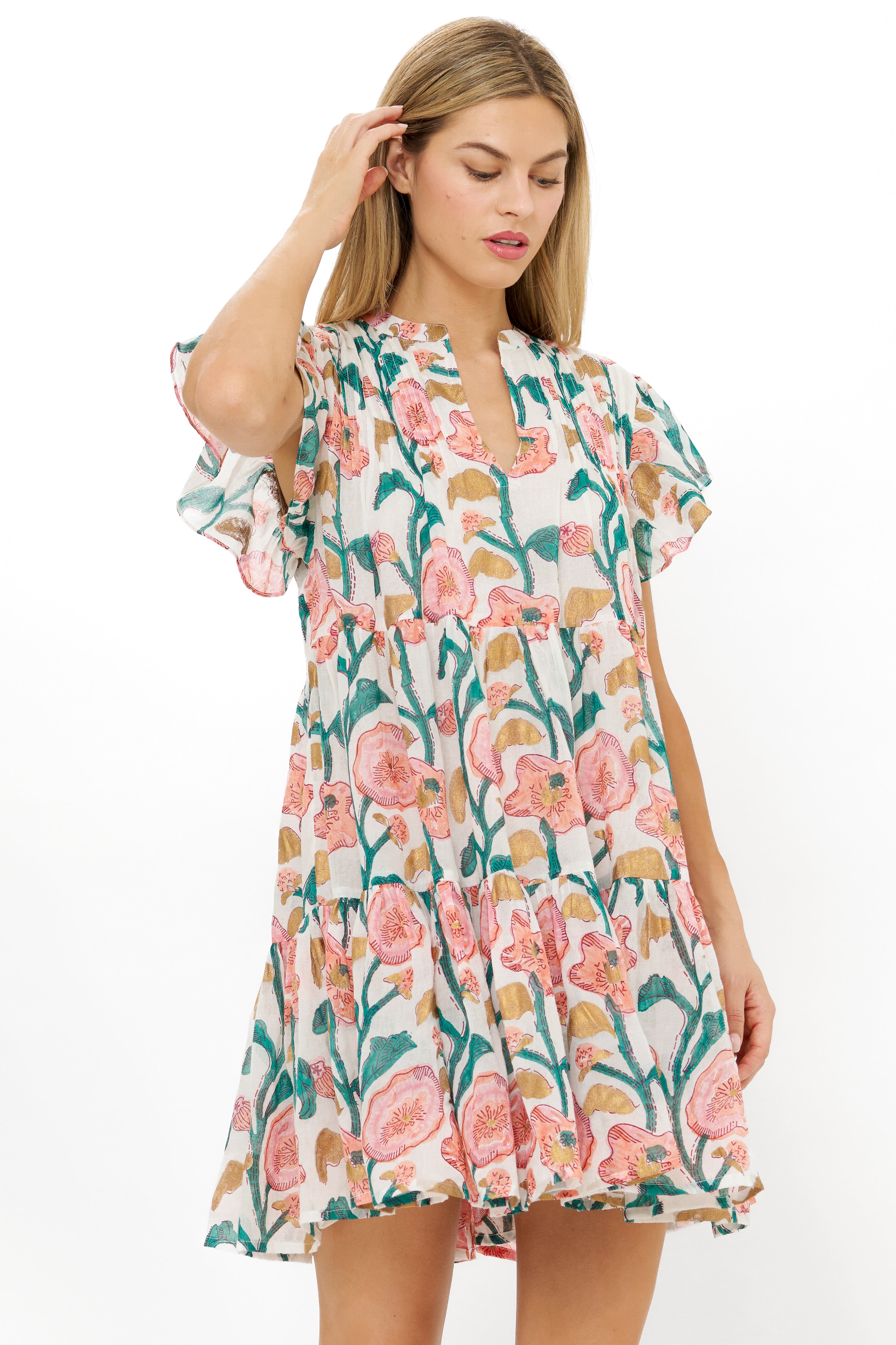 Ivy Dress- Poppy Teal
