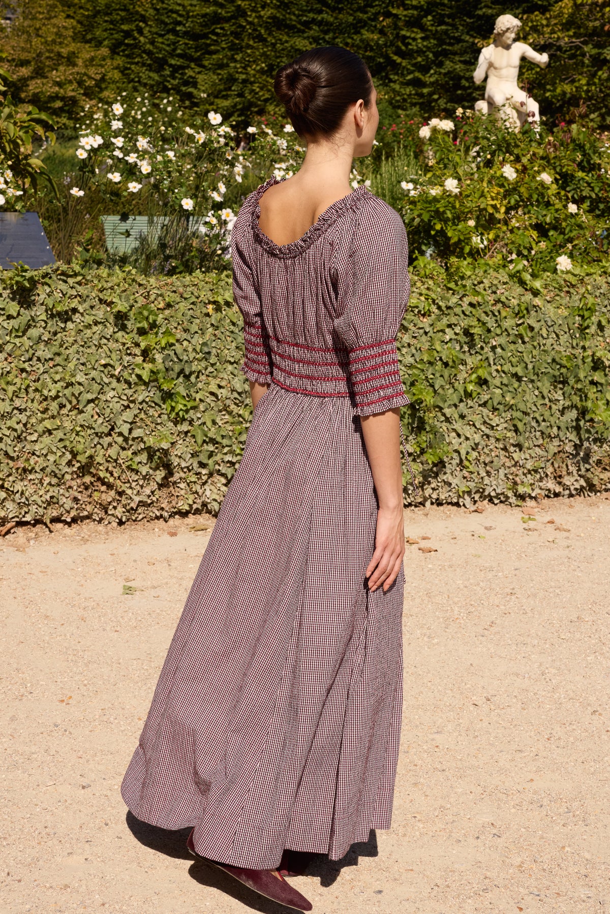 Emeline Dress- Lubeck Wine