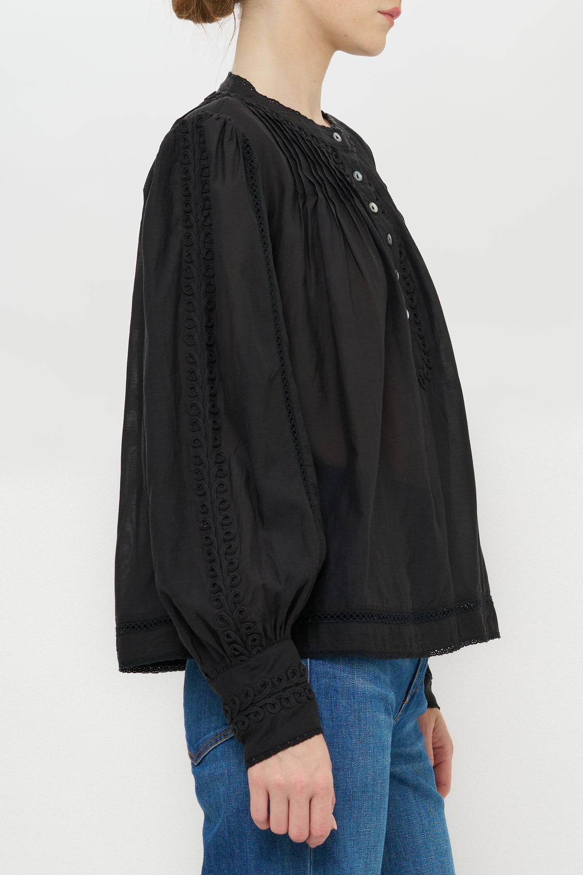 Cordelia Top-Hepburn Black