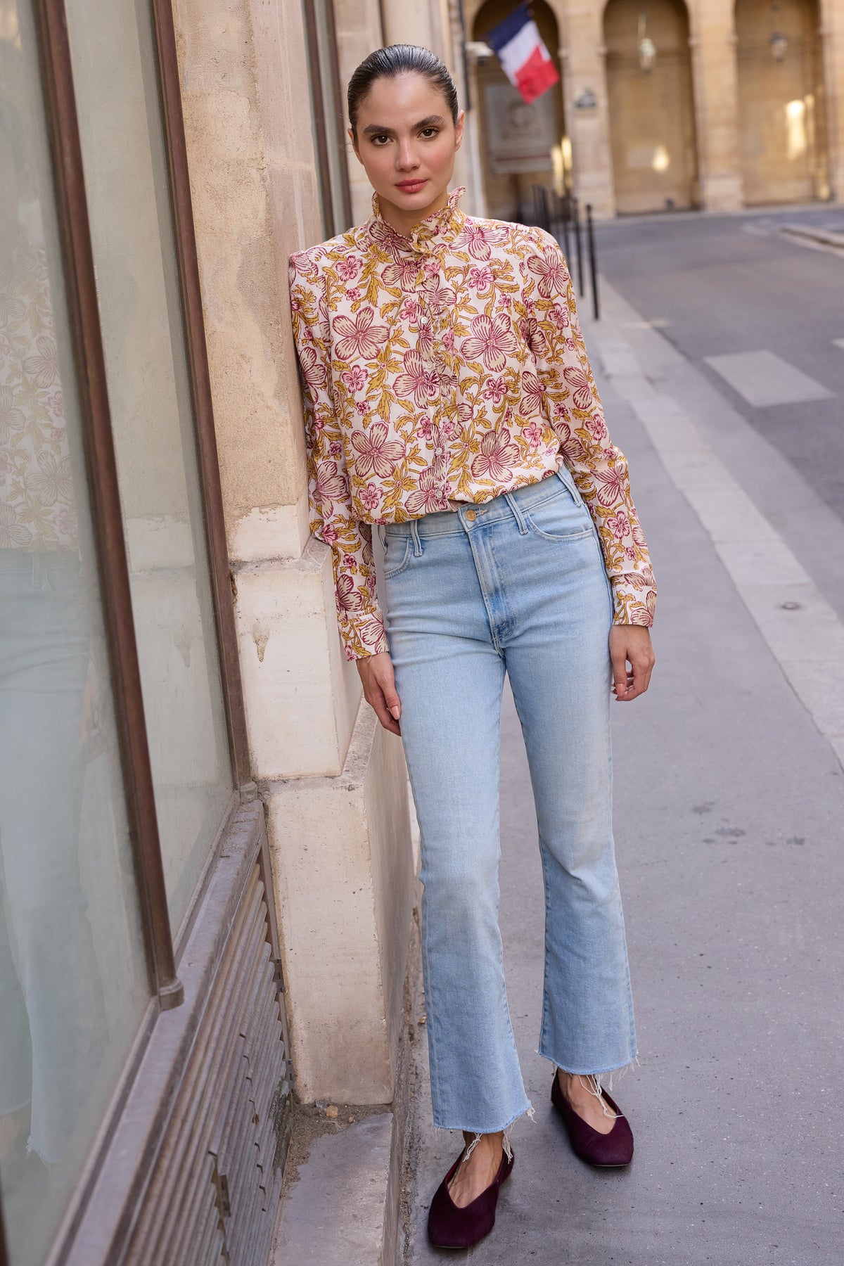 Romy Blouse- Linz Plum