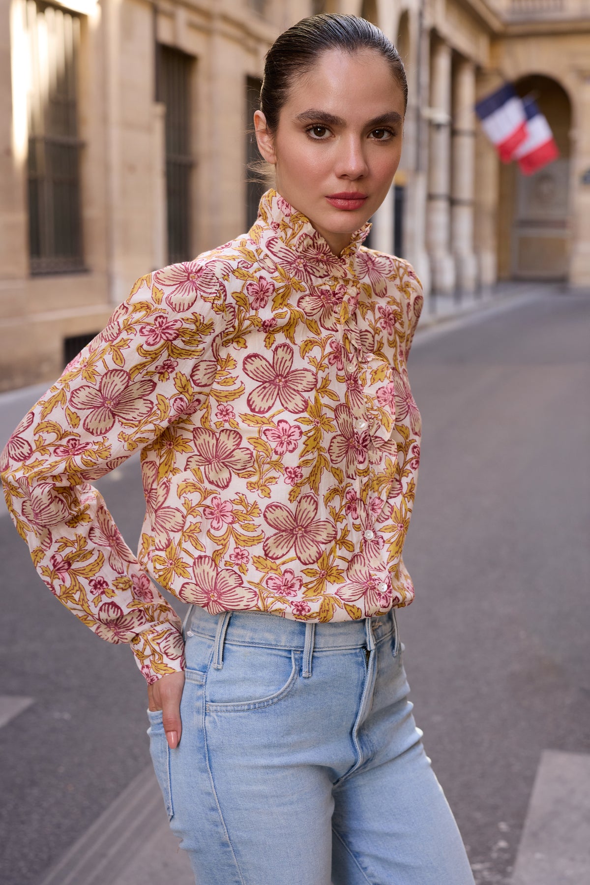 Romy Blouse- Linz Plum
