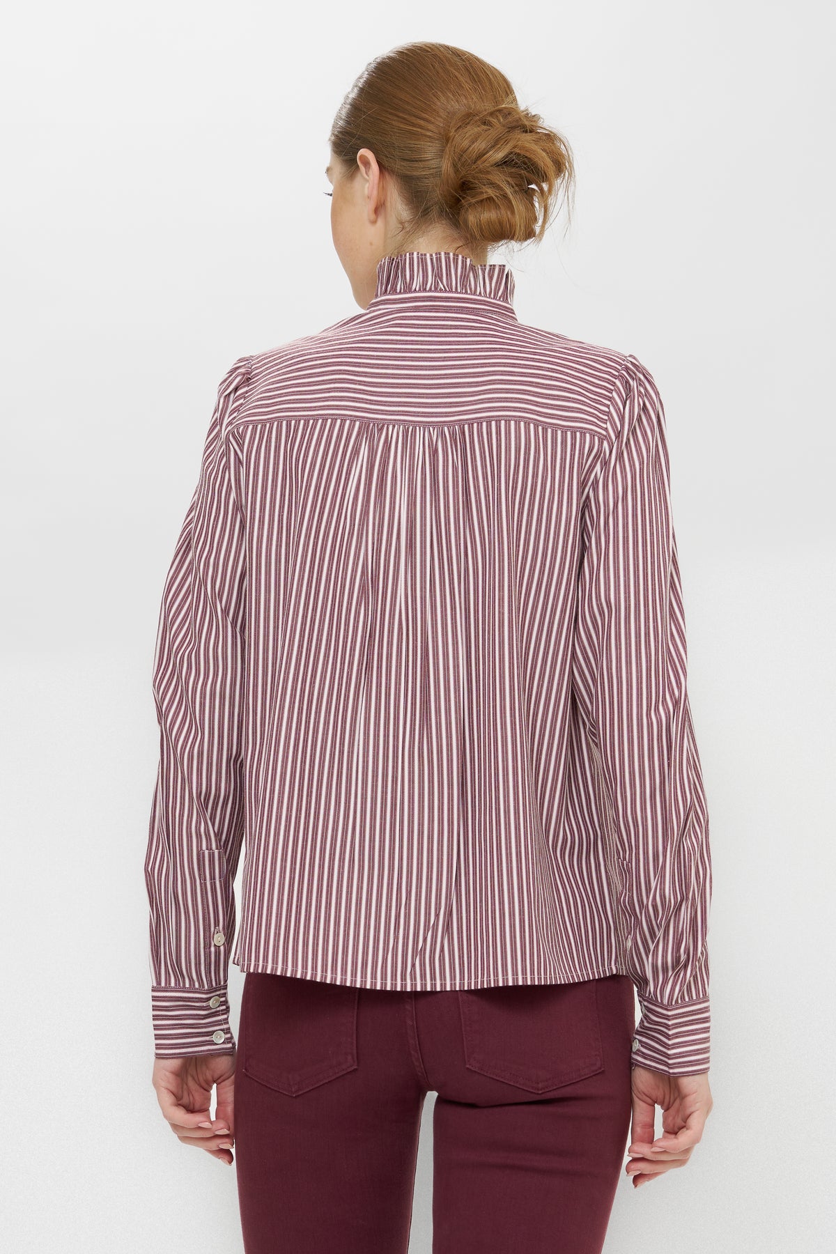 Romy Blouse- Bremen Brown