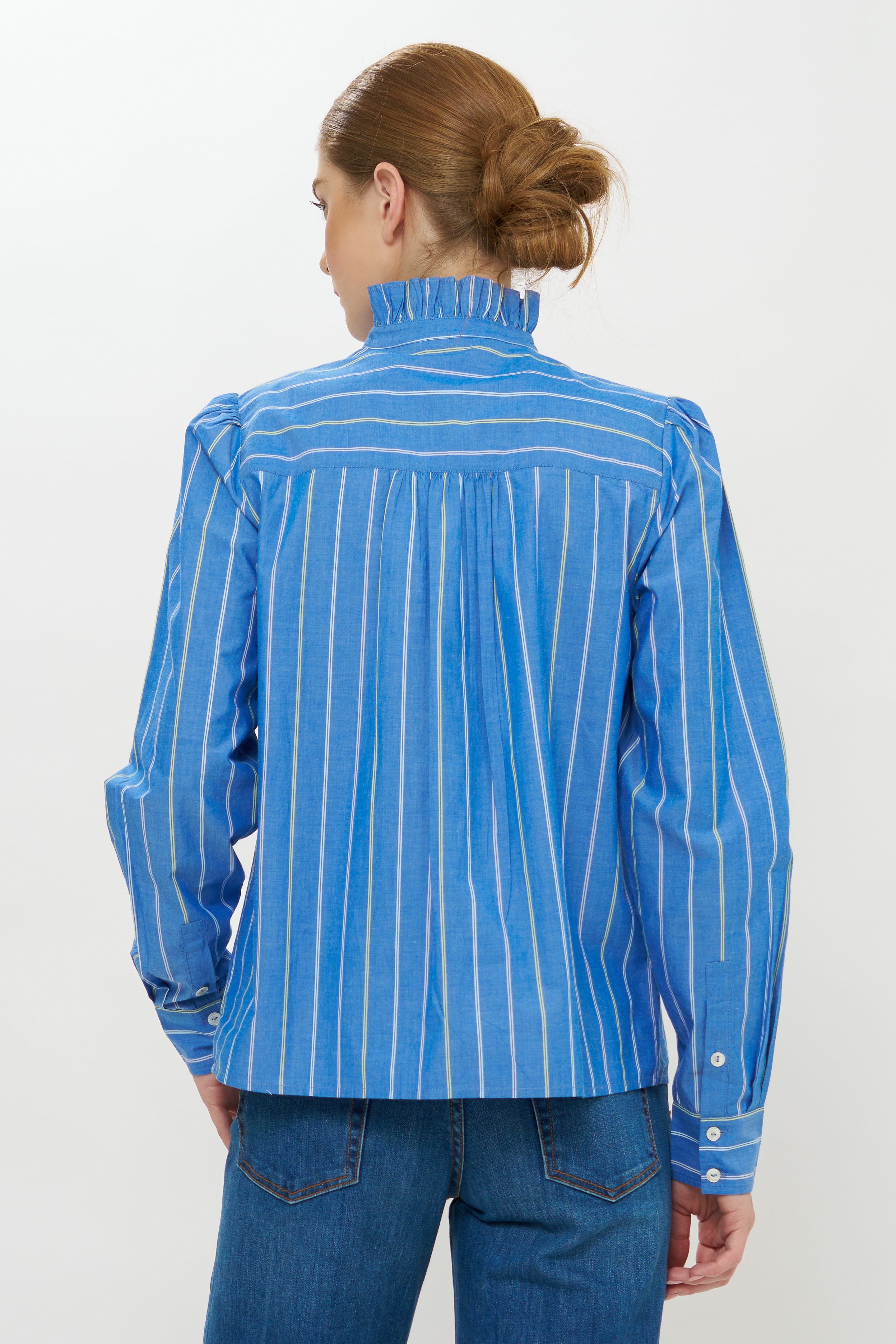 Romy Blouse- Thalia Blue