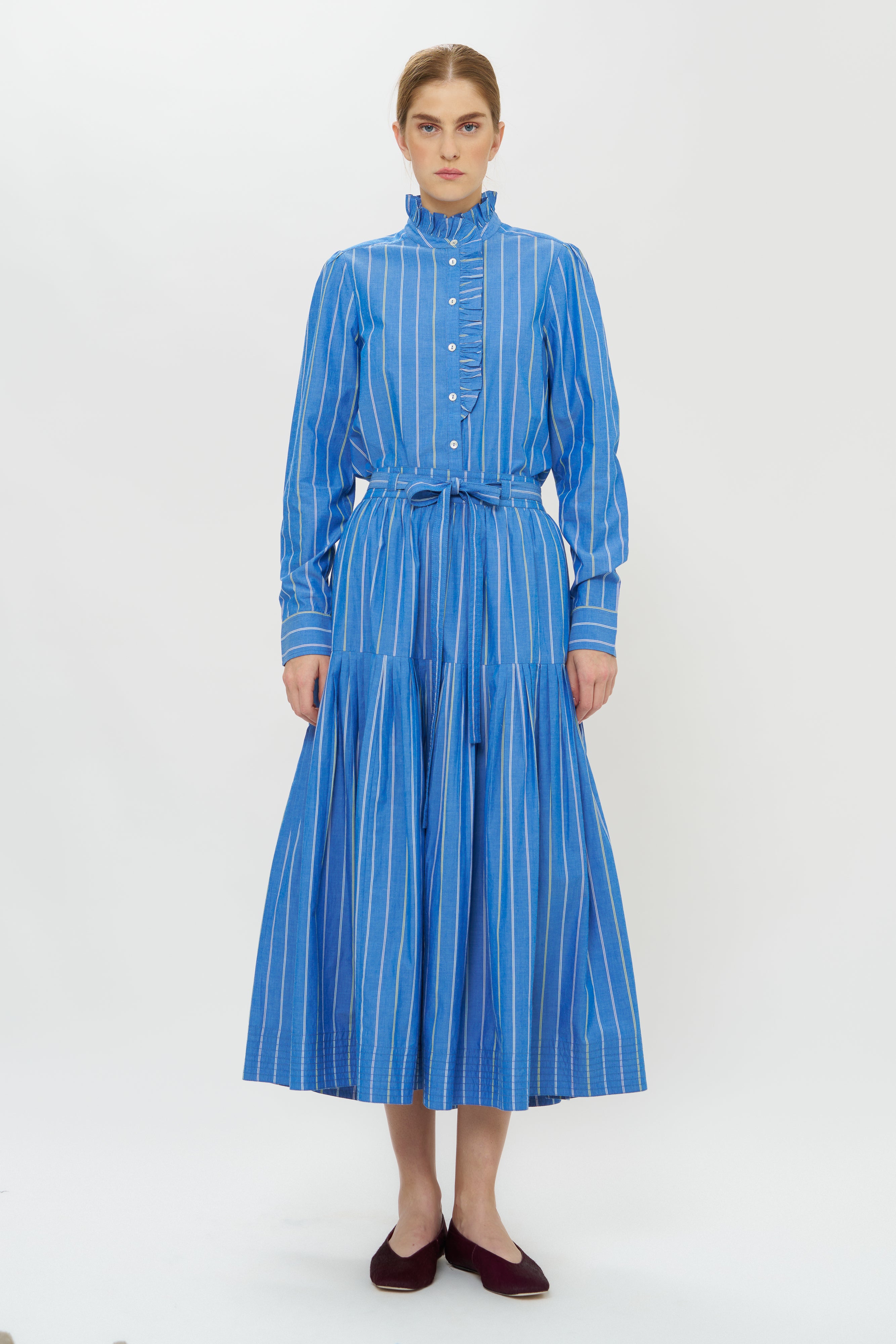 Romy Blouse- Thalia Blue