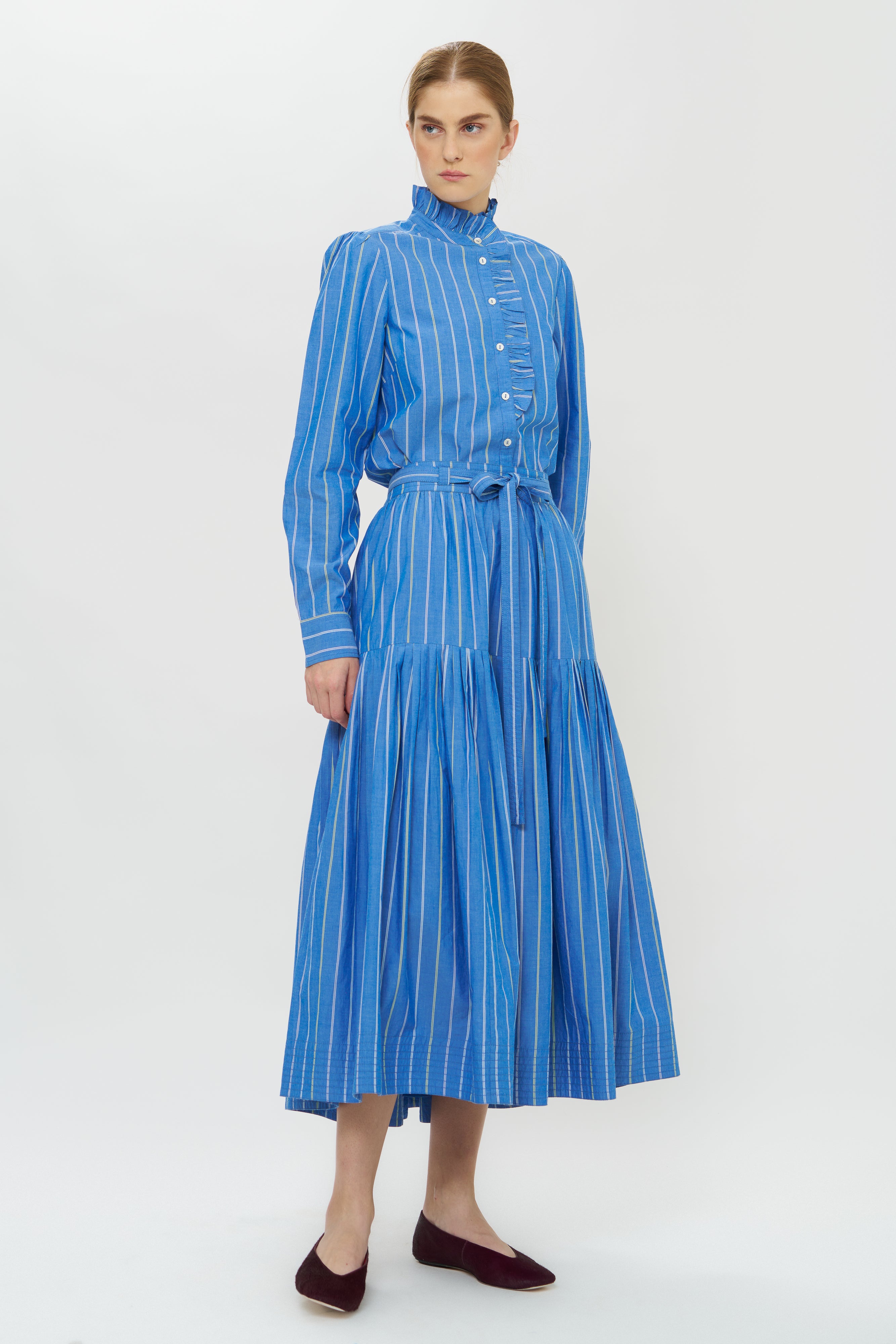 Romy Blouse- Thalia Blue