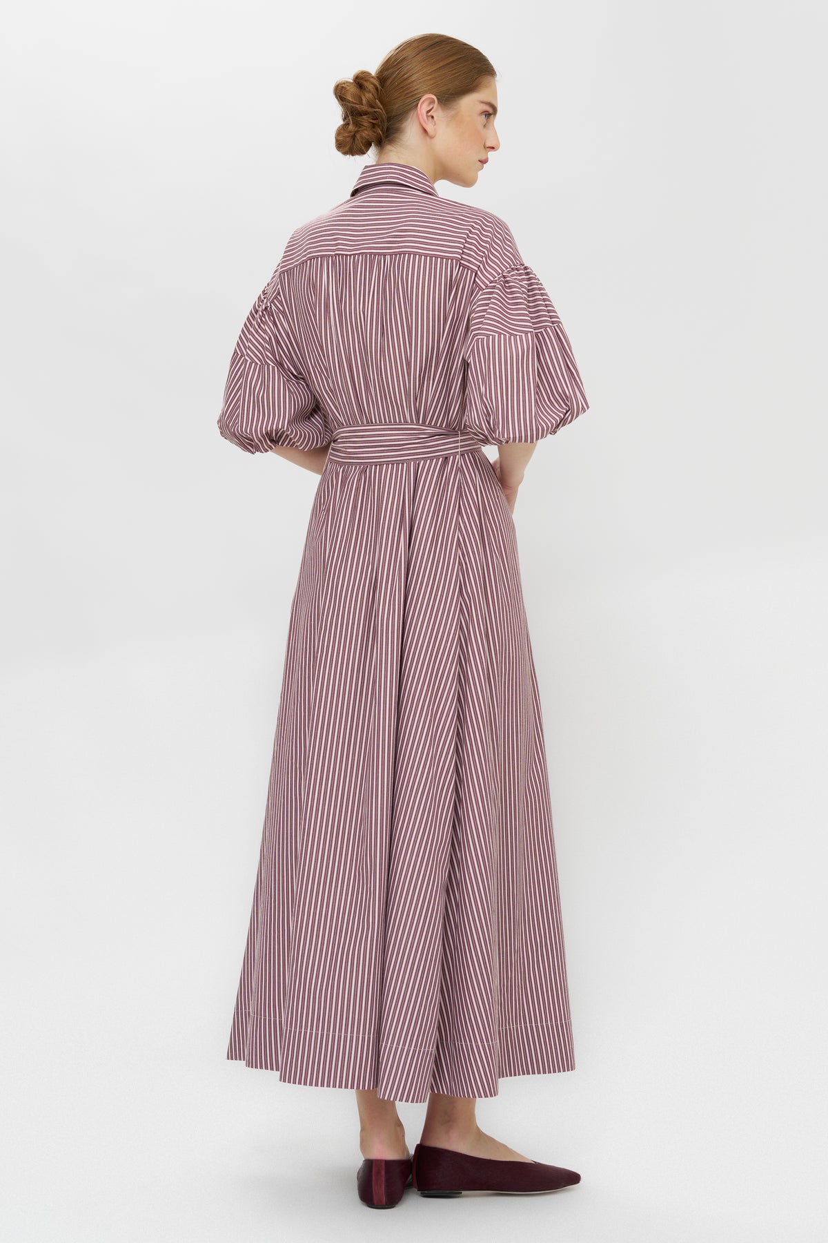 Serena Dress- Bremen Brown
