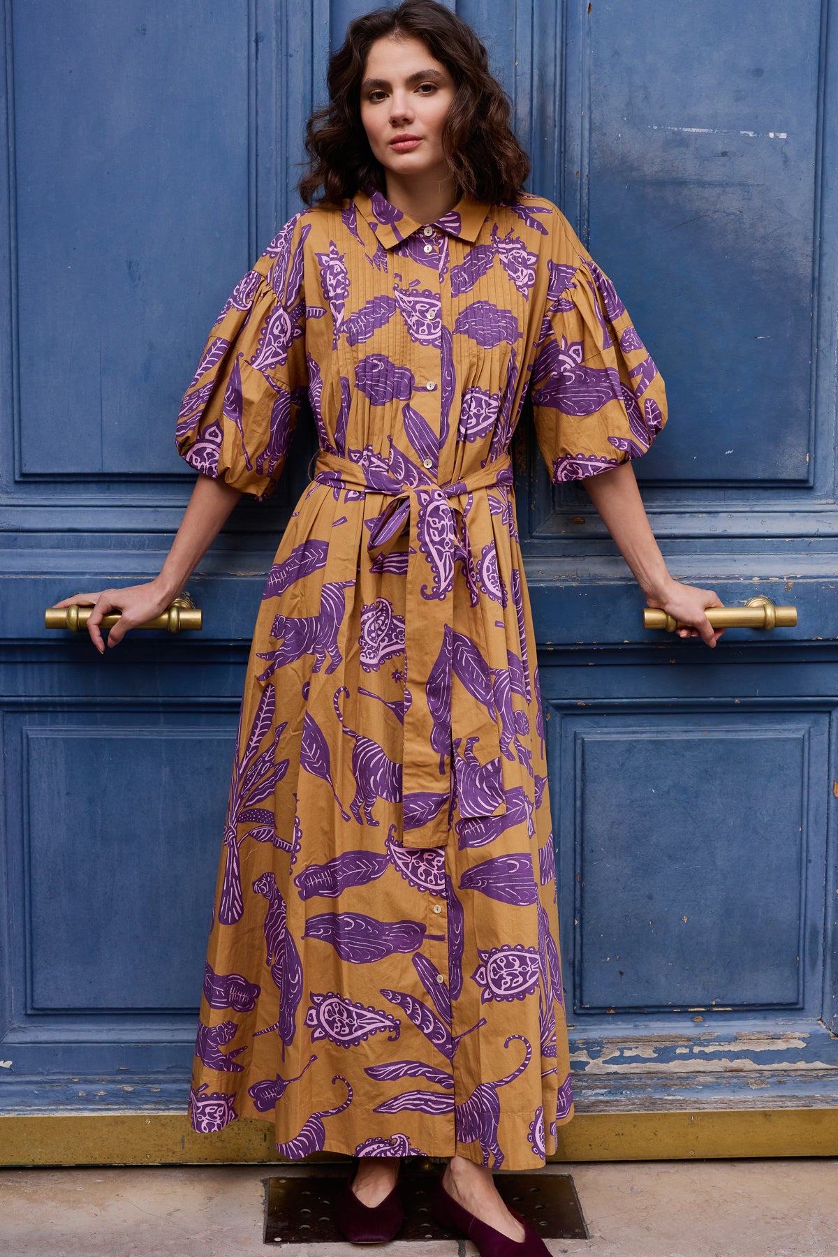 Serena Dress- Bengal Toffee