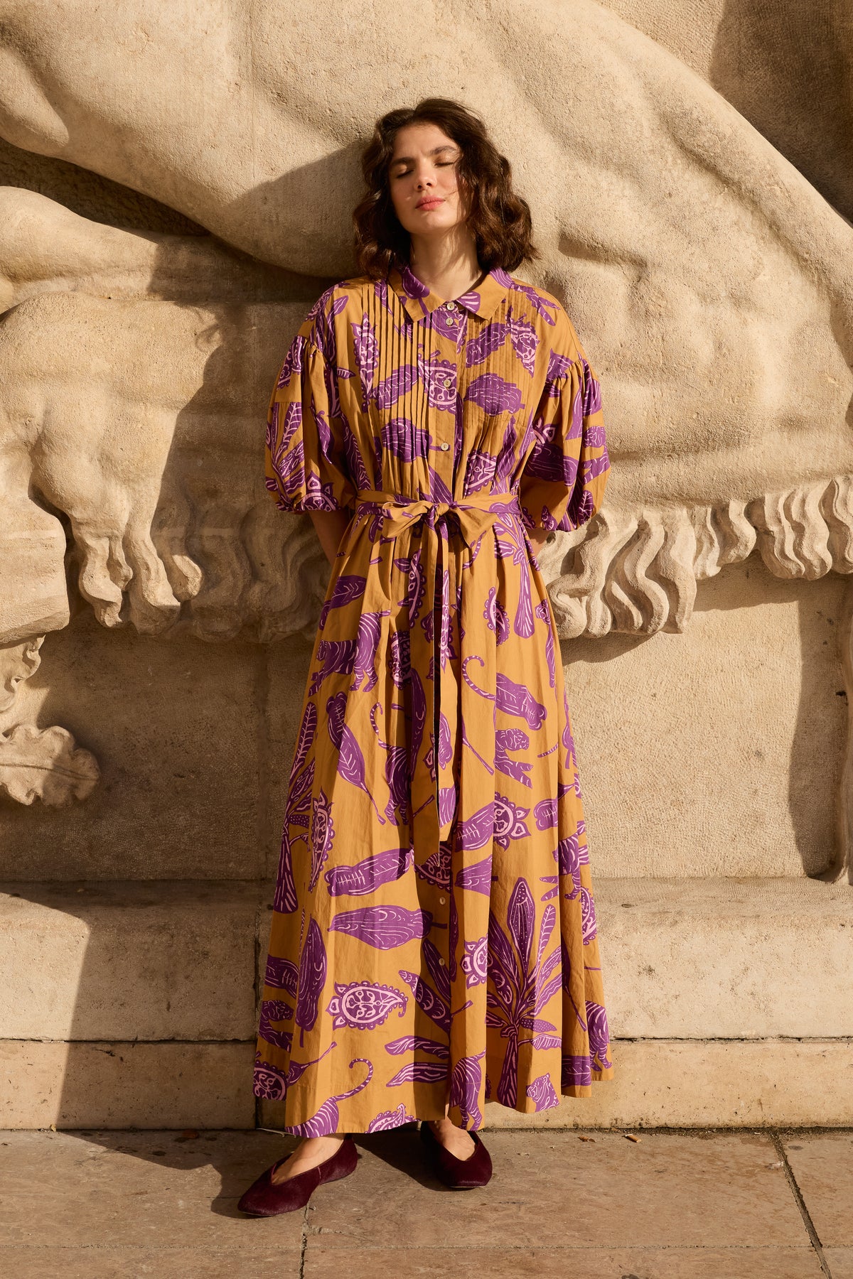Serena Dress- Bengal Toffee