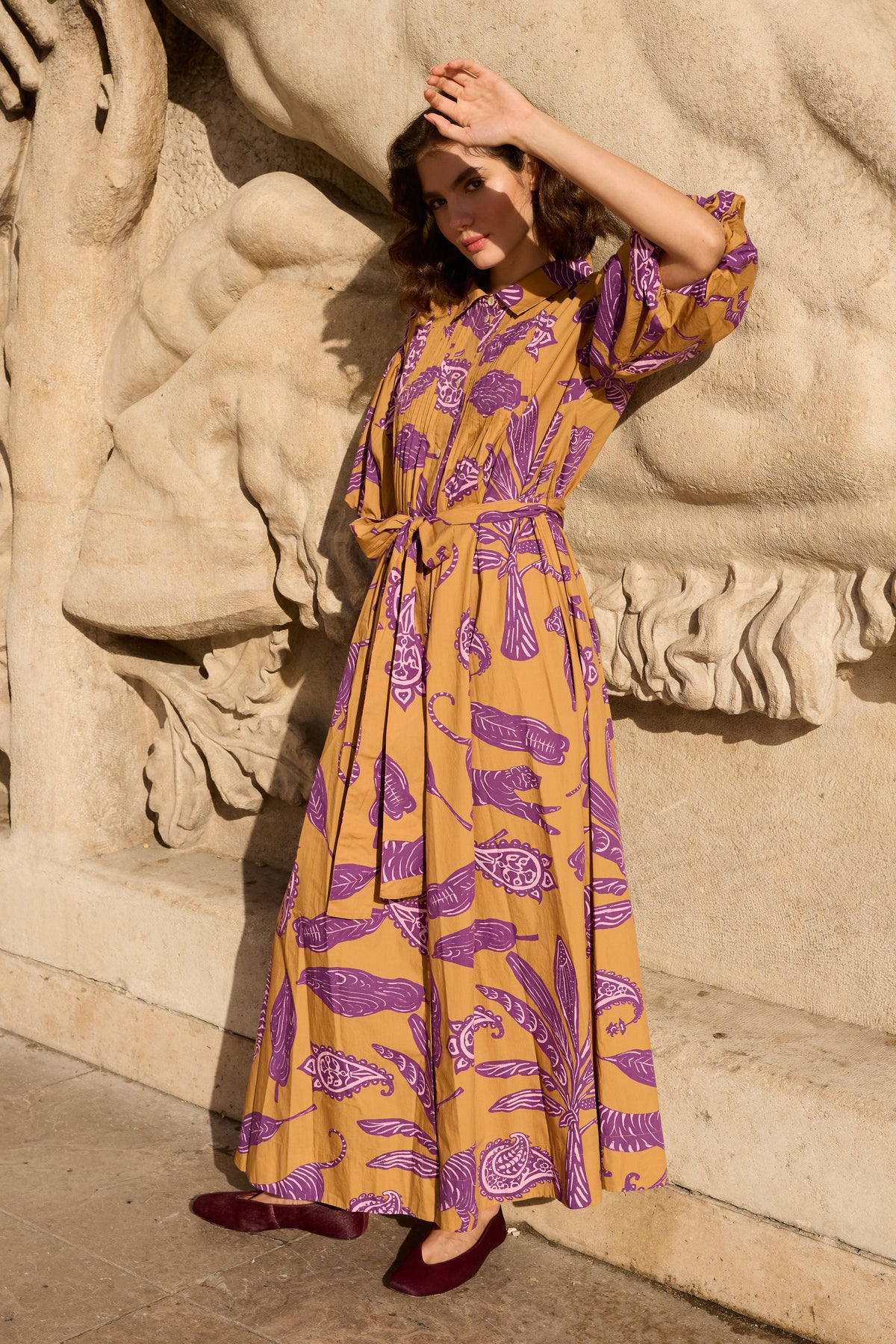 Serena Dress- Bengal Toffee