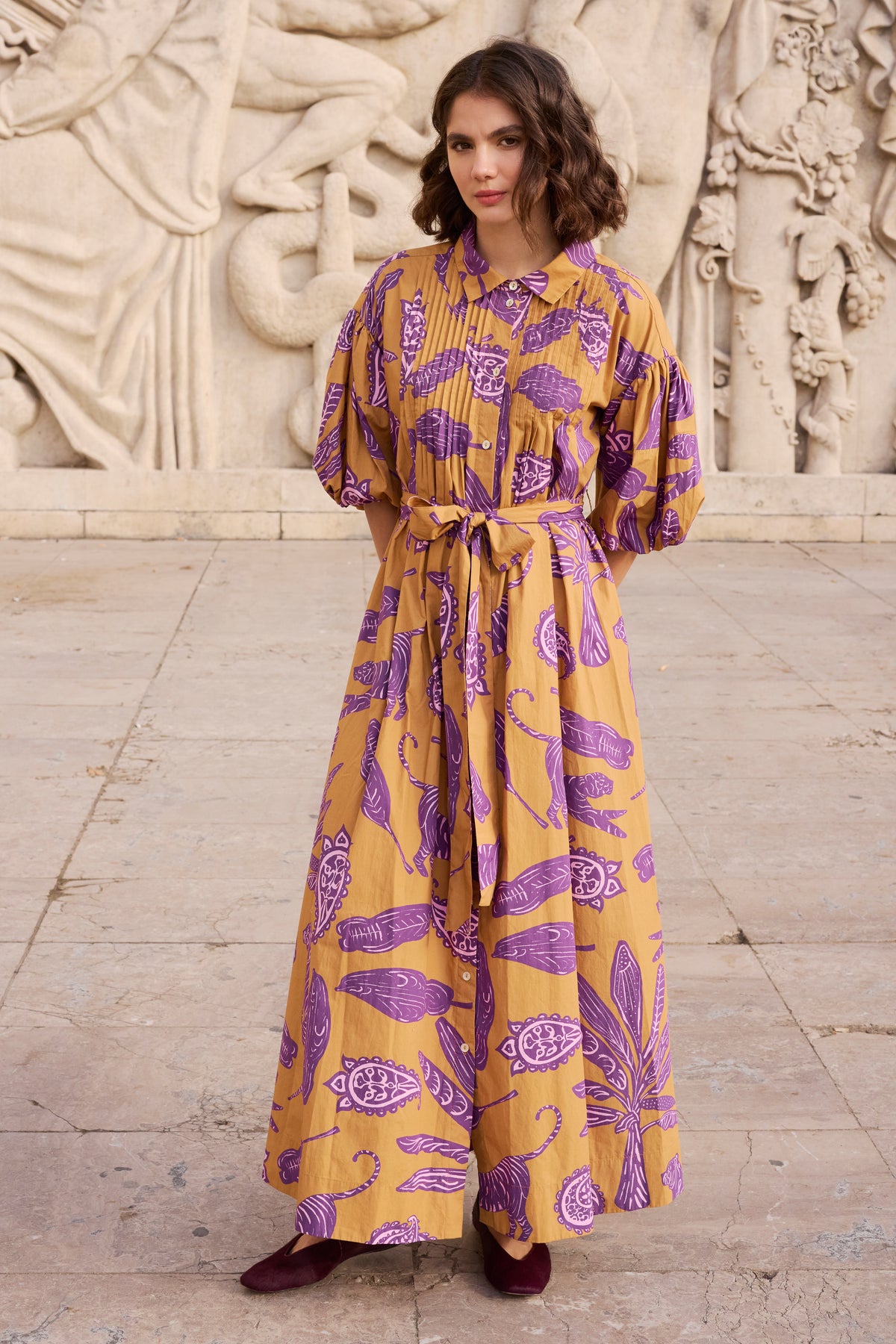 Serena Dress- Bengal Toffee