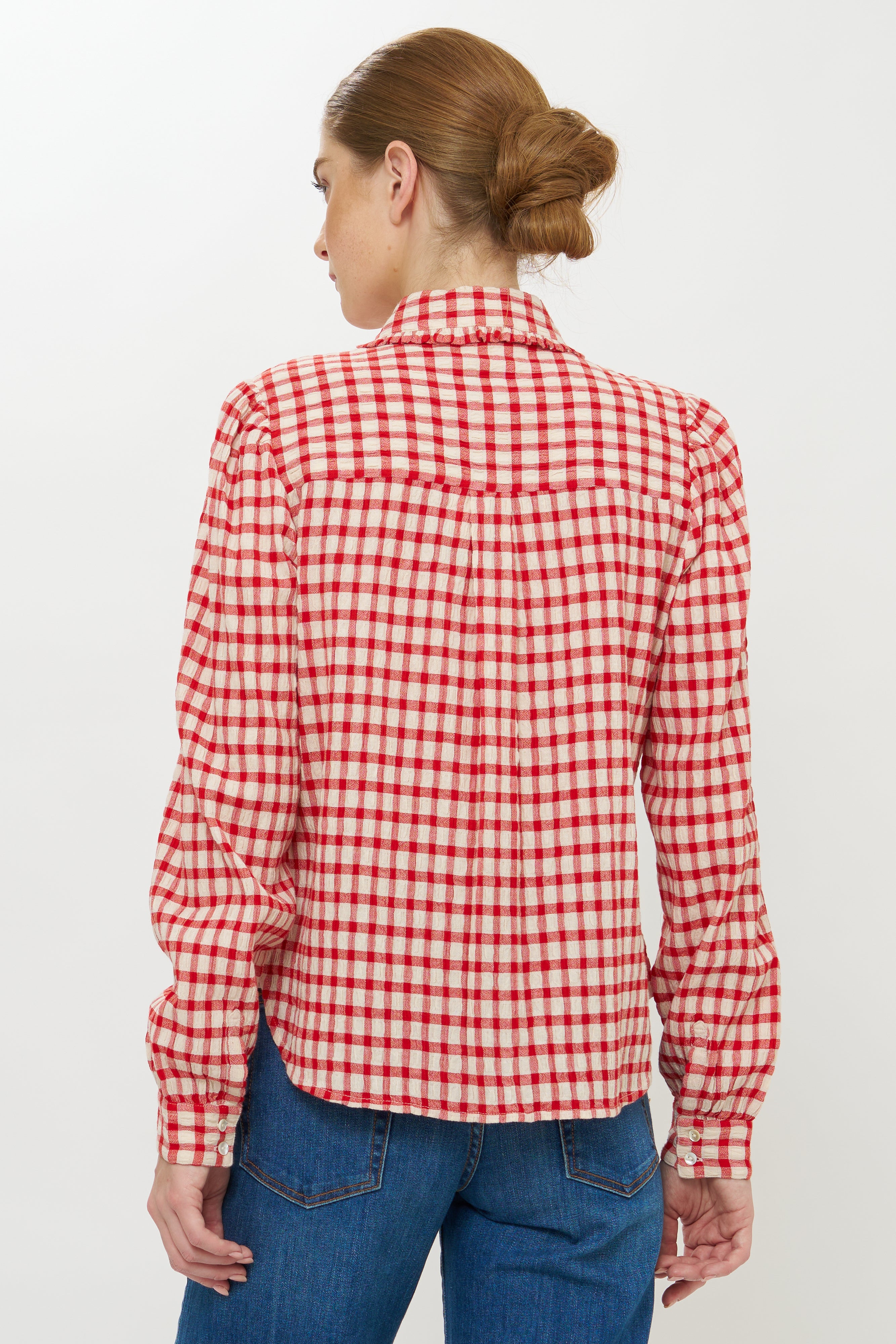 Sigrid Blouse- Antwerp Red