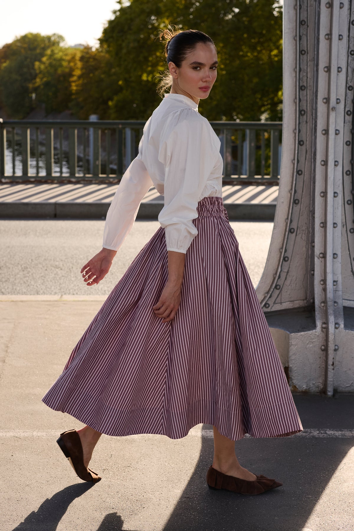 Rina Skirt- Bremen Brown