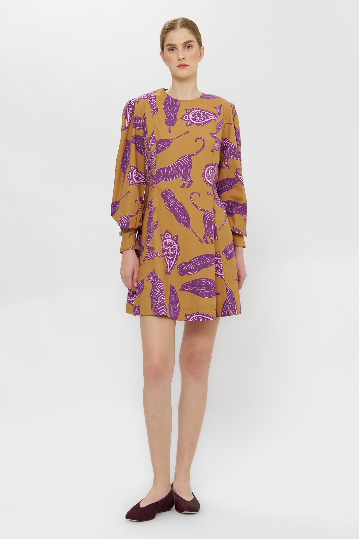 Felicity Dress- Bengal Toffee