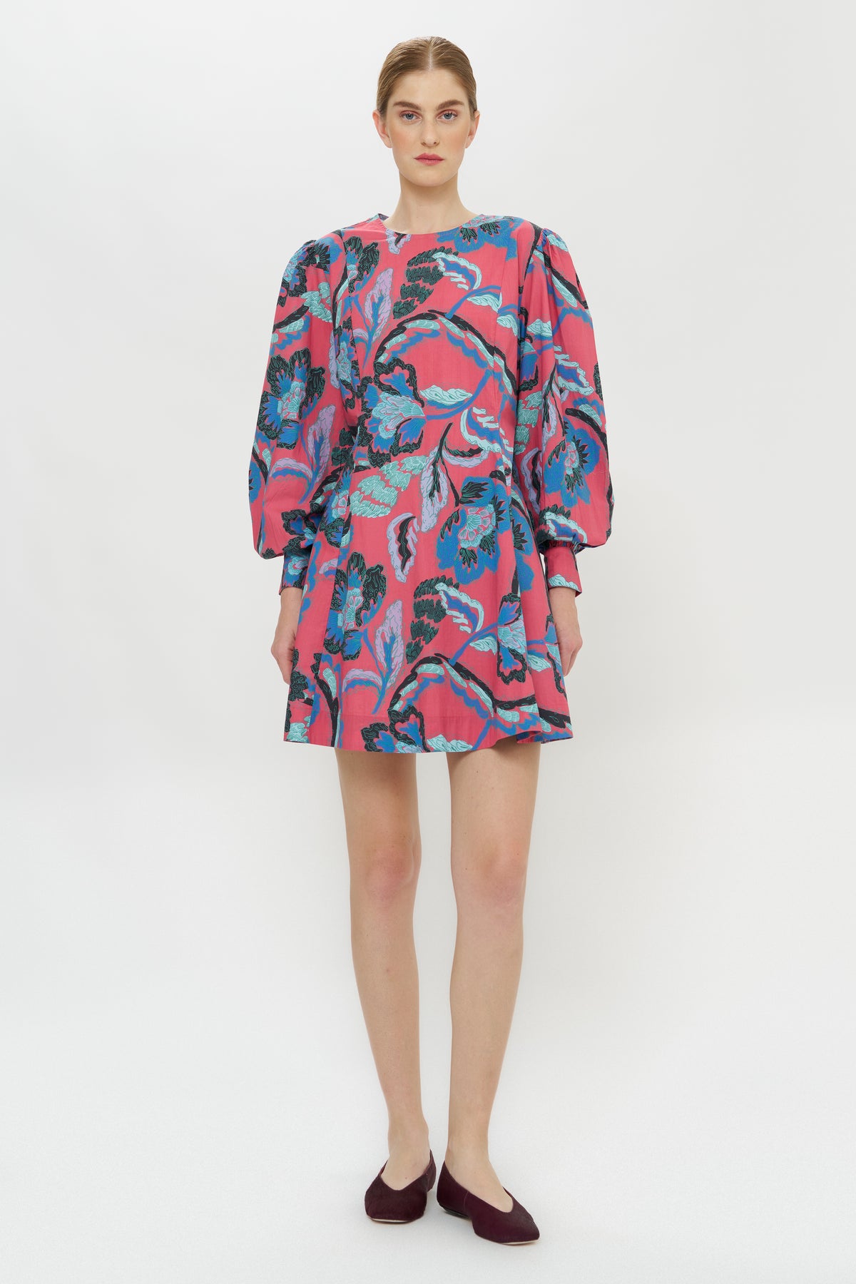 Felicity Dress- Bergamo Cinnamon