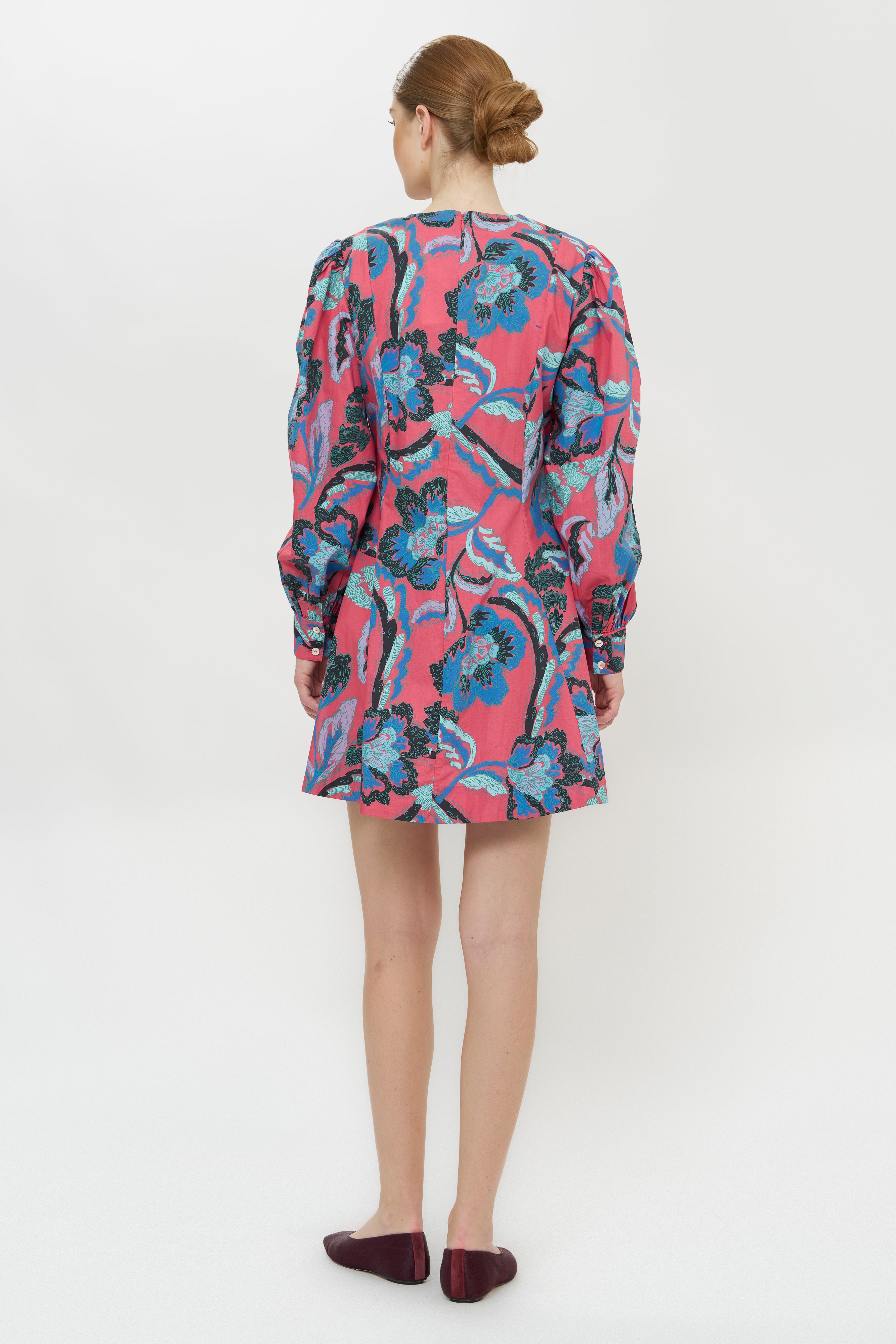 Felicity Dress- Bergamo Cinnamon