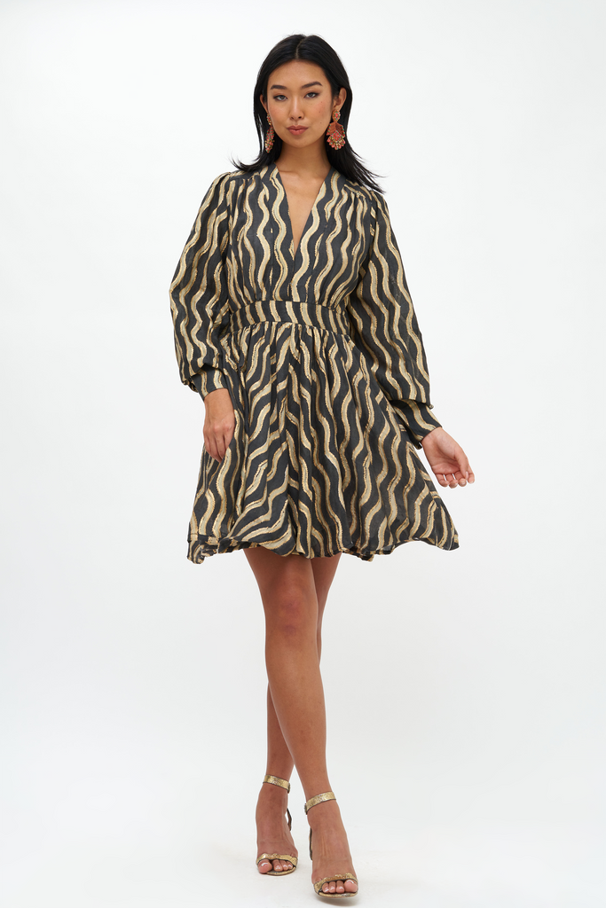 Ankara mini dress hotsell