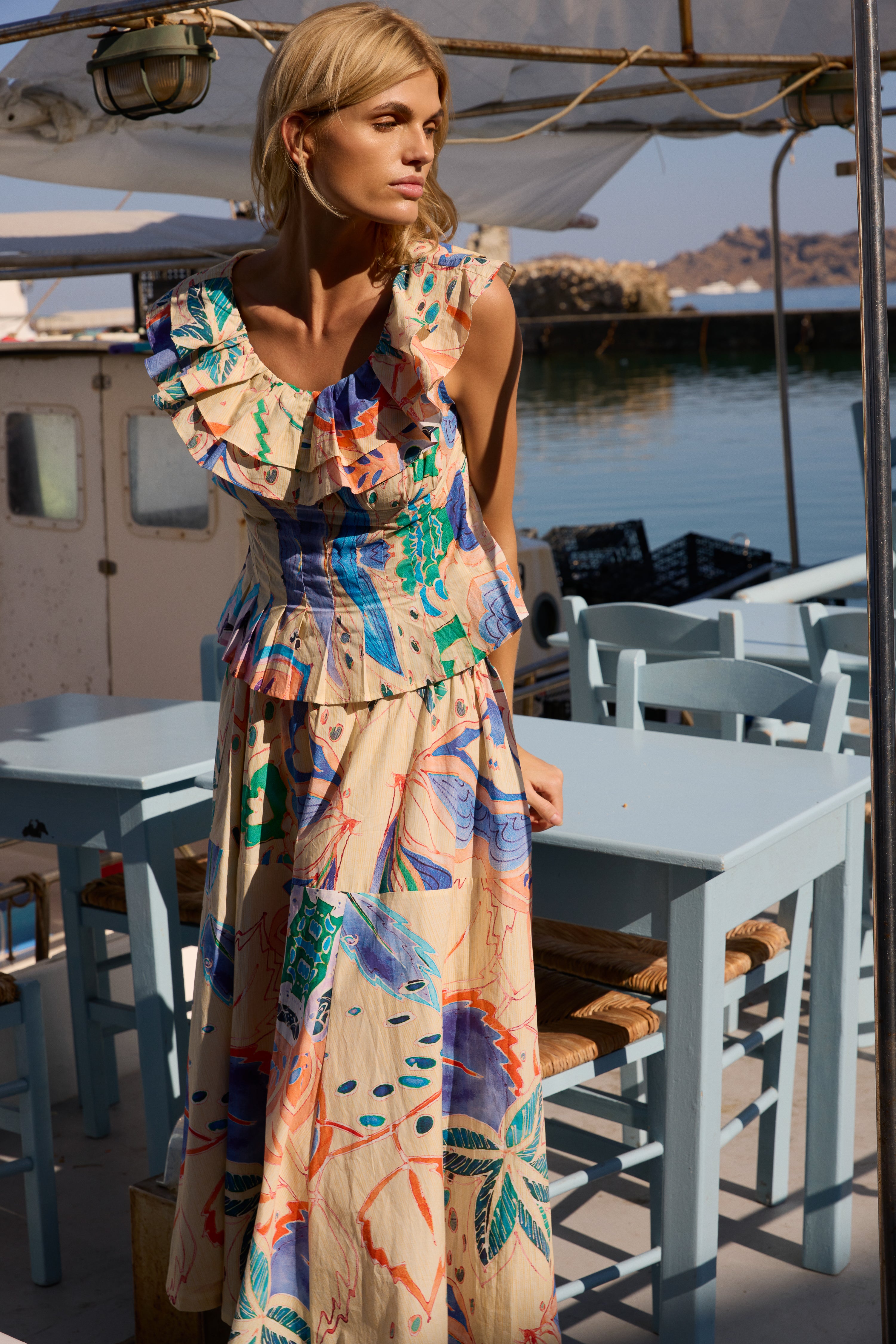 Athena Top- Antico Cream