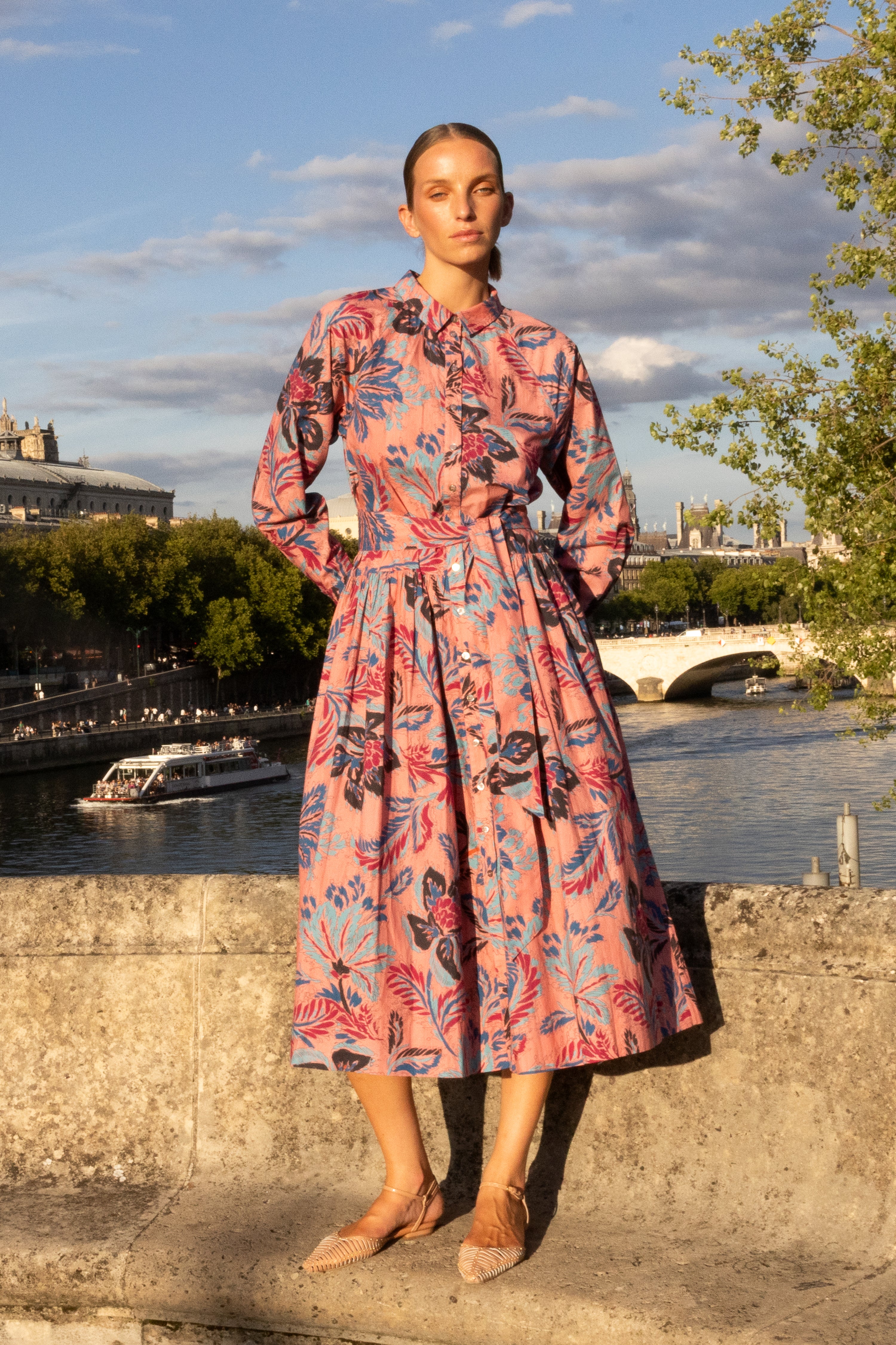 Layla Dress- Chennai Rose
