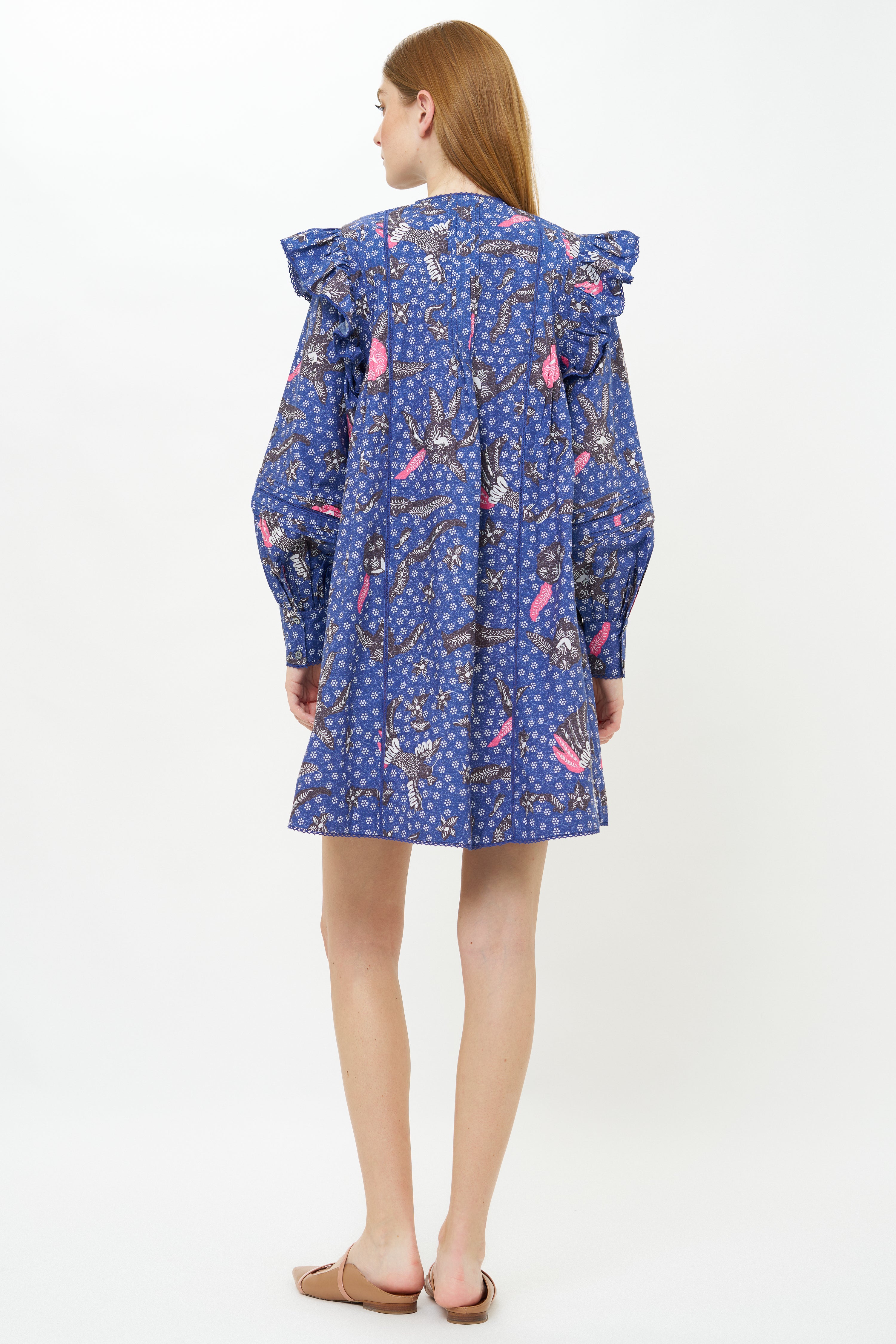 Madison Dress- Bali Navy