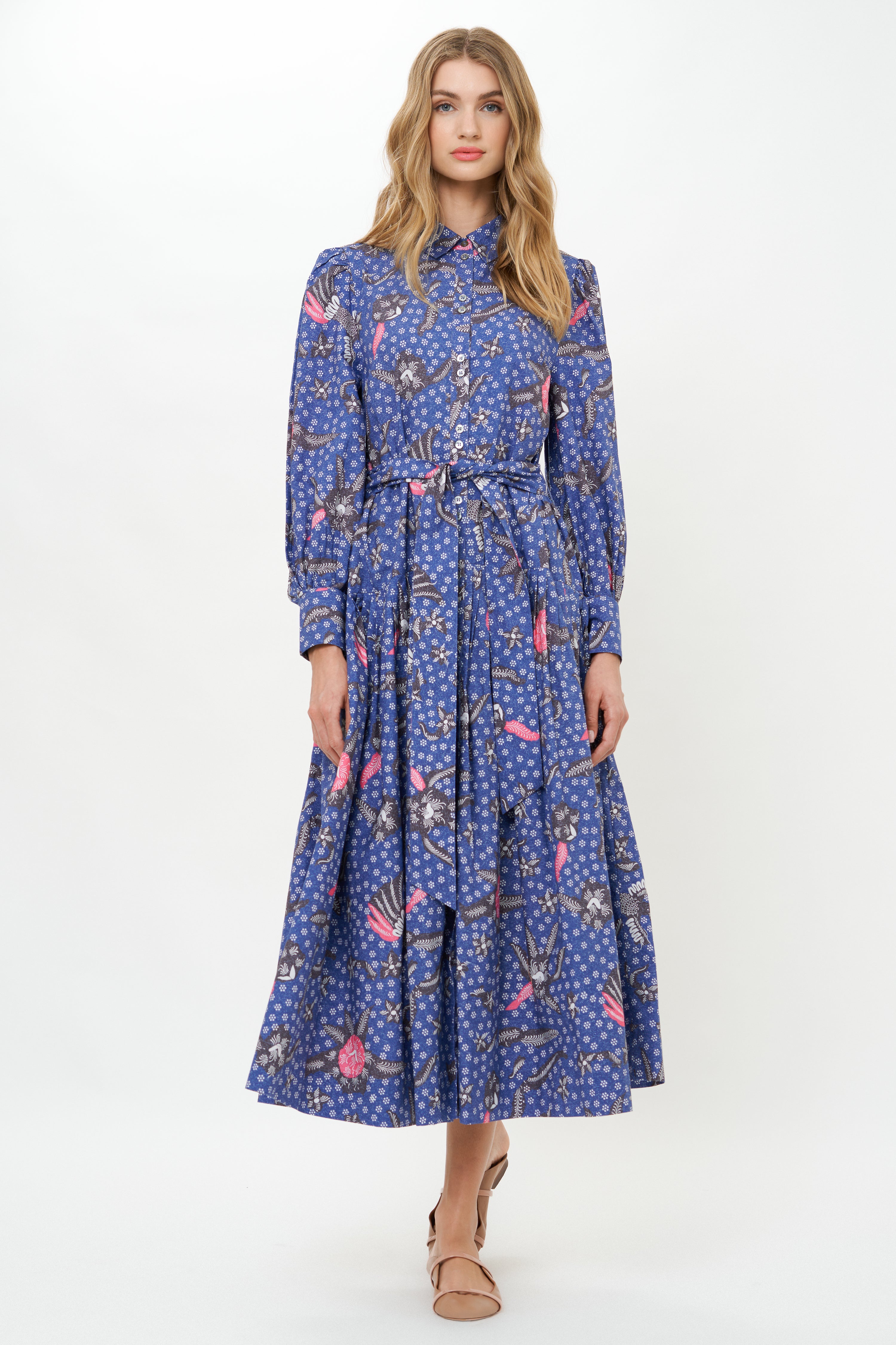Nora Dress- Bali Navy