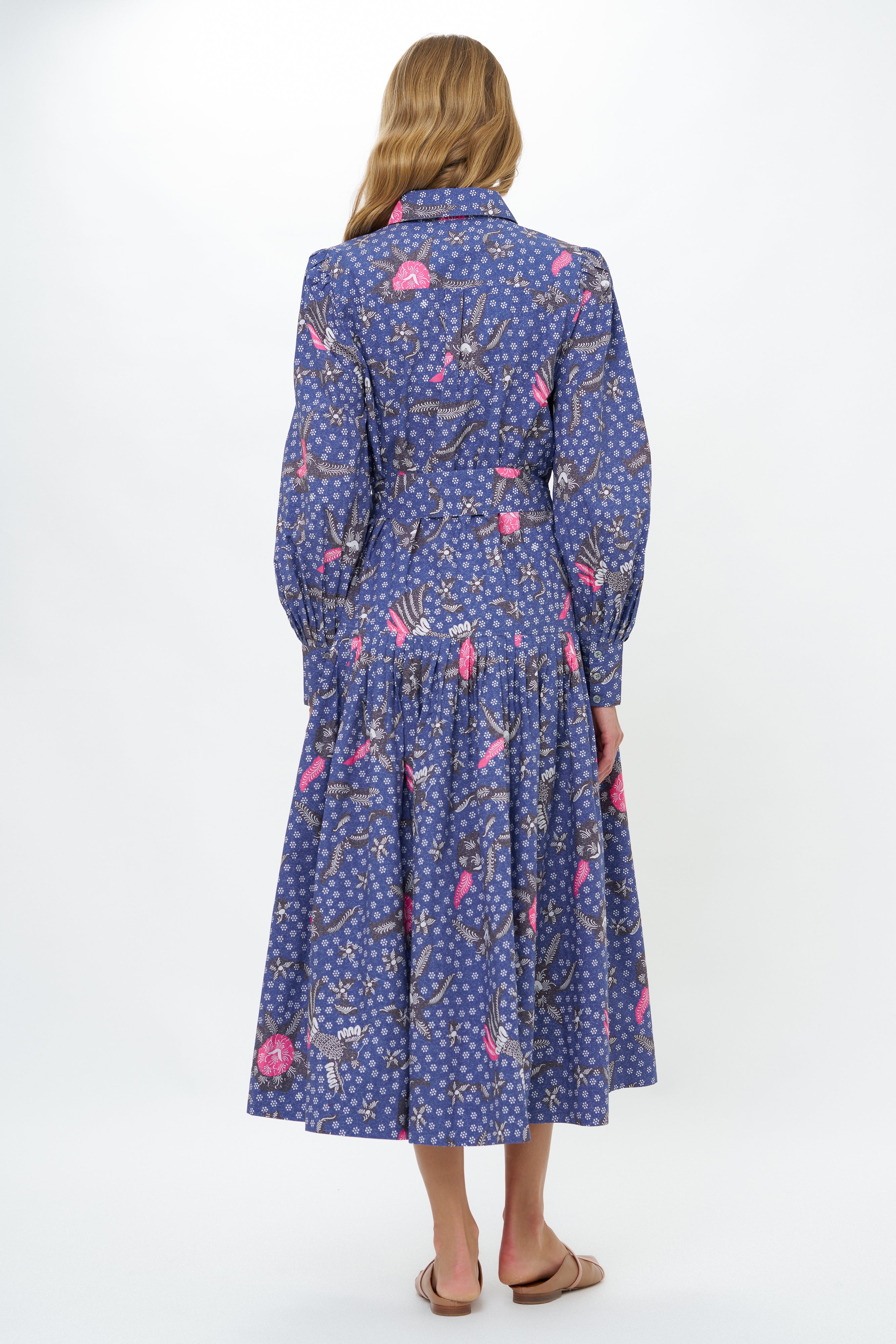 Nora Dress- Bali Navy