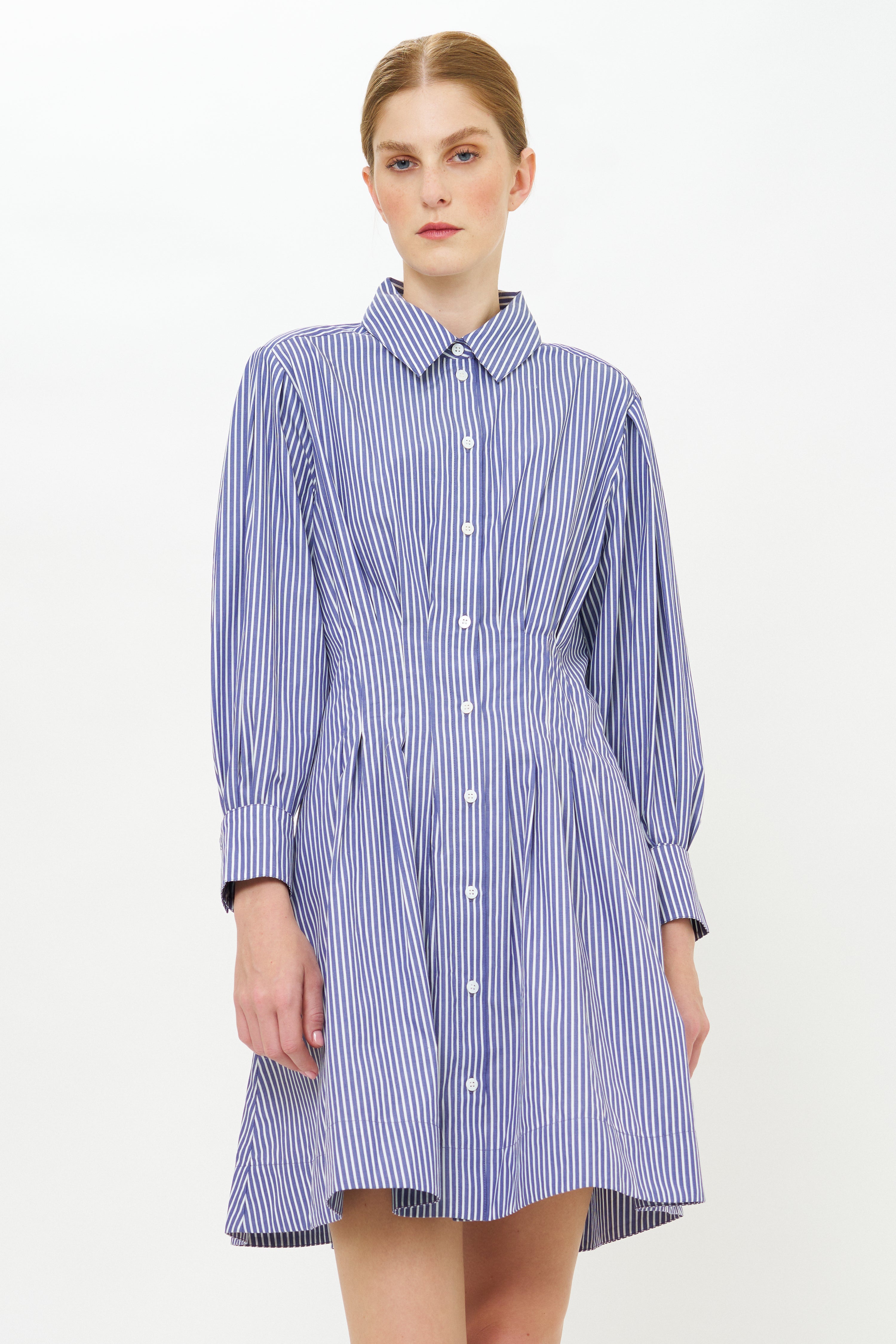 Elizabeth Dress- Capone Navy
