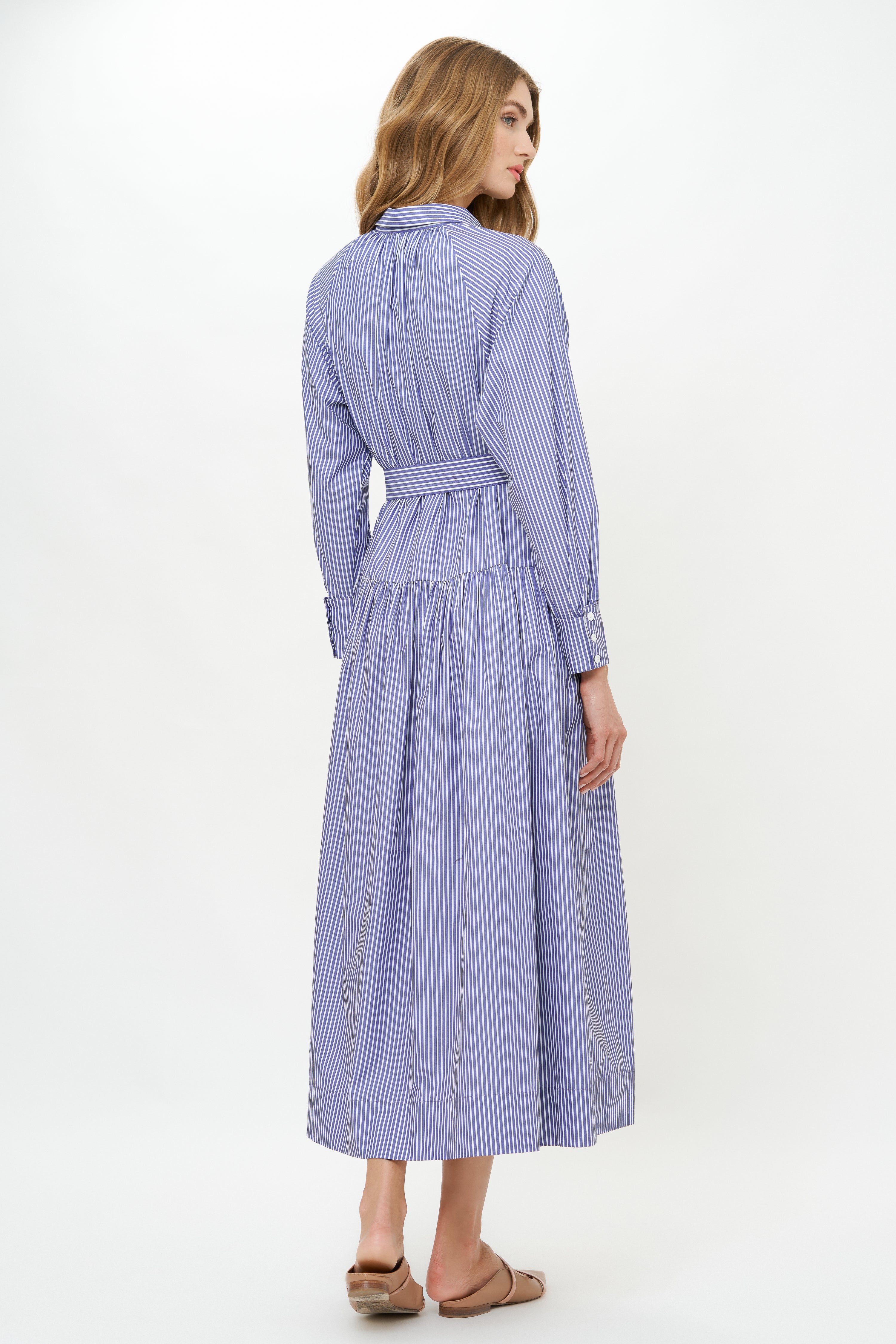 Layla Dress- Capone Navy