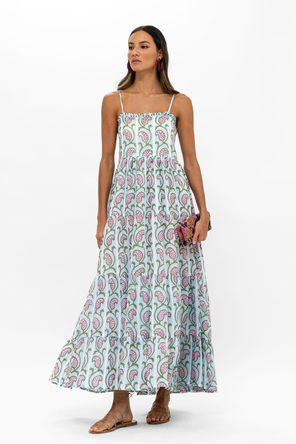 GoaGreen SmockedBackMaxi