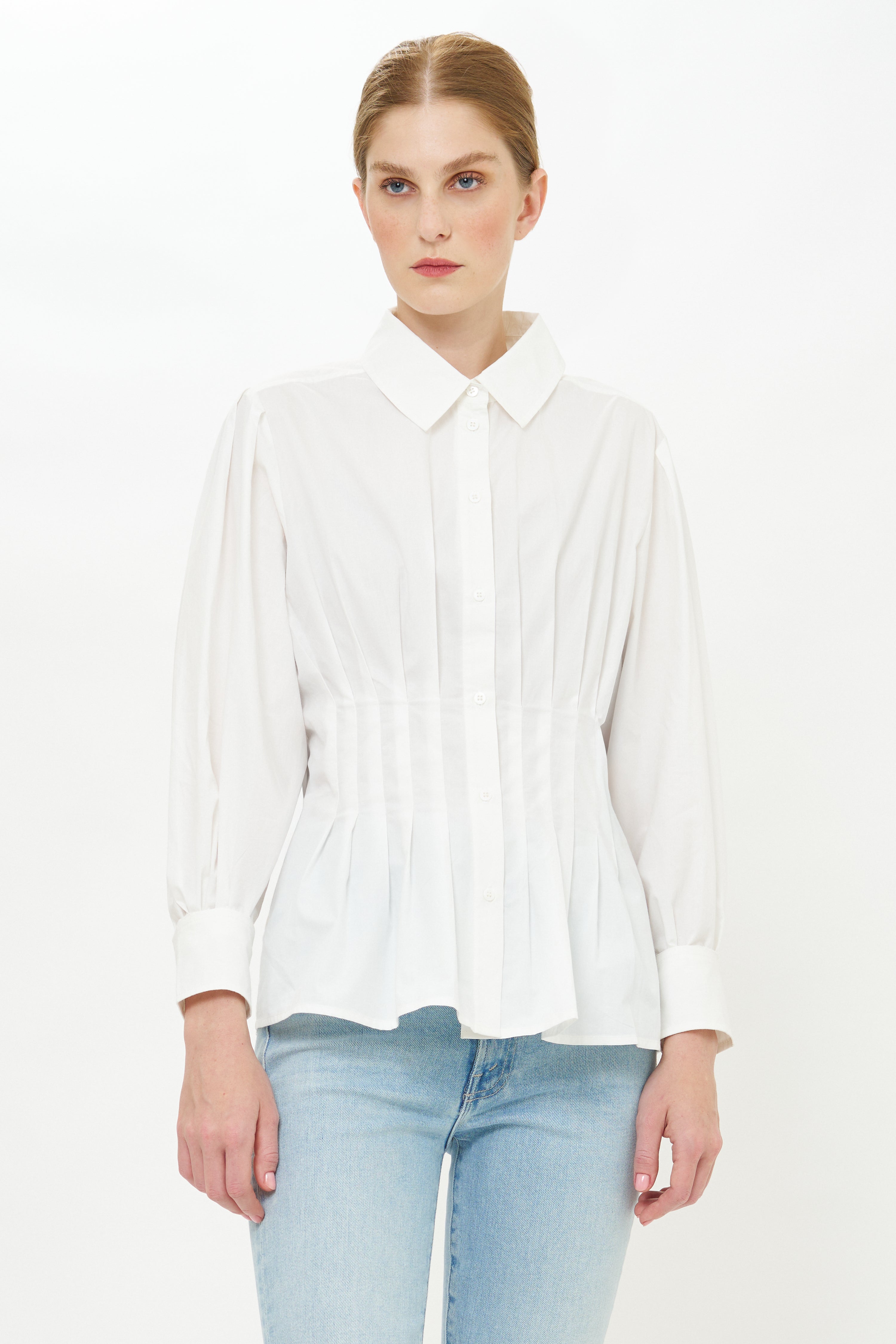 Elizabeth Top- Hepburn Cloud