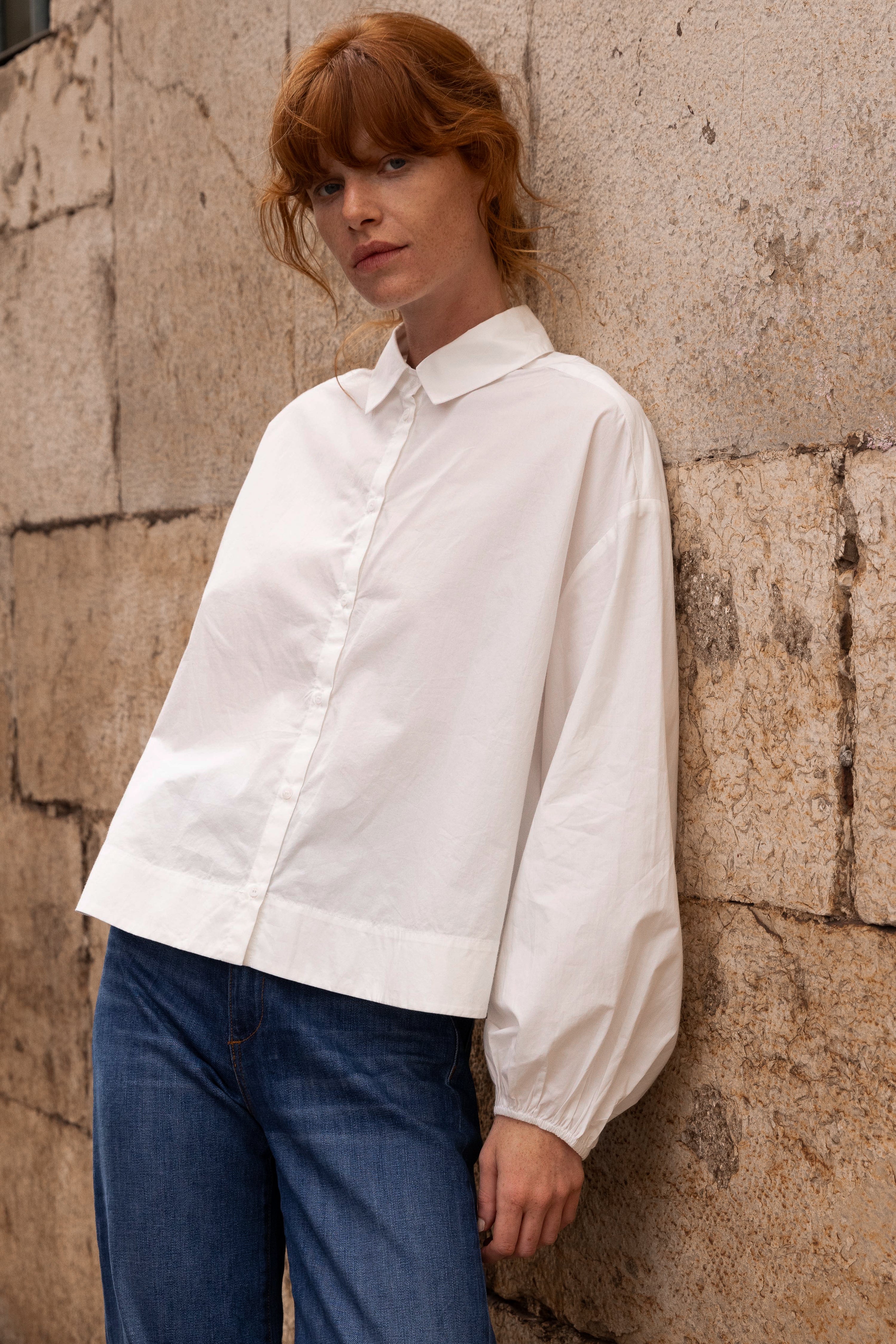 Lily Top- Hepburn Cloud