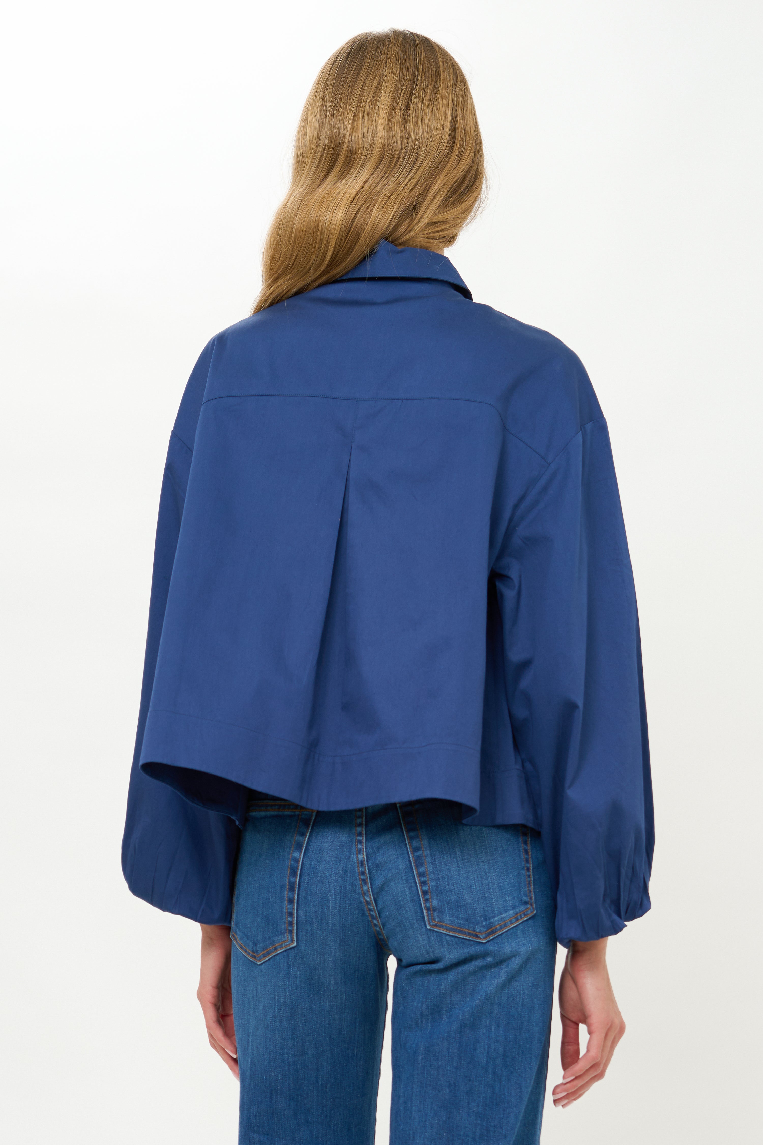 Lily Top- Hepburn Navy