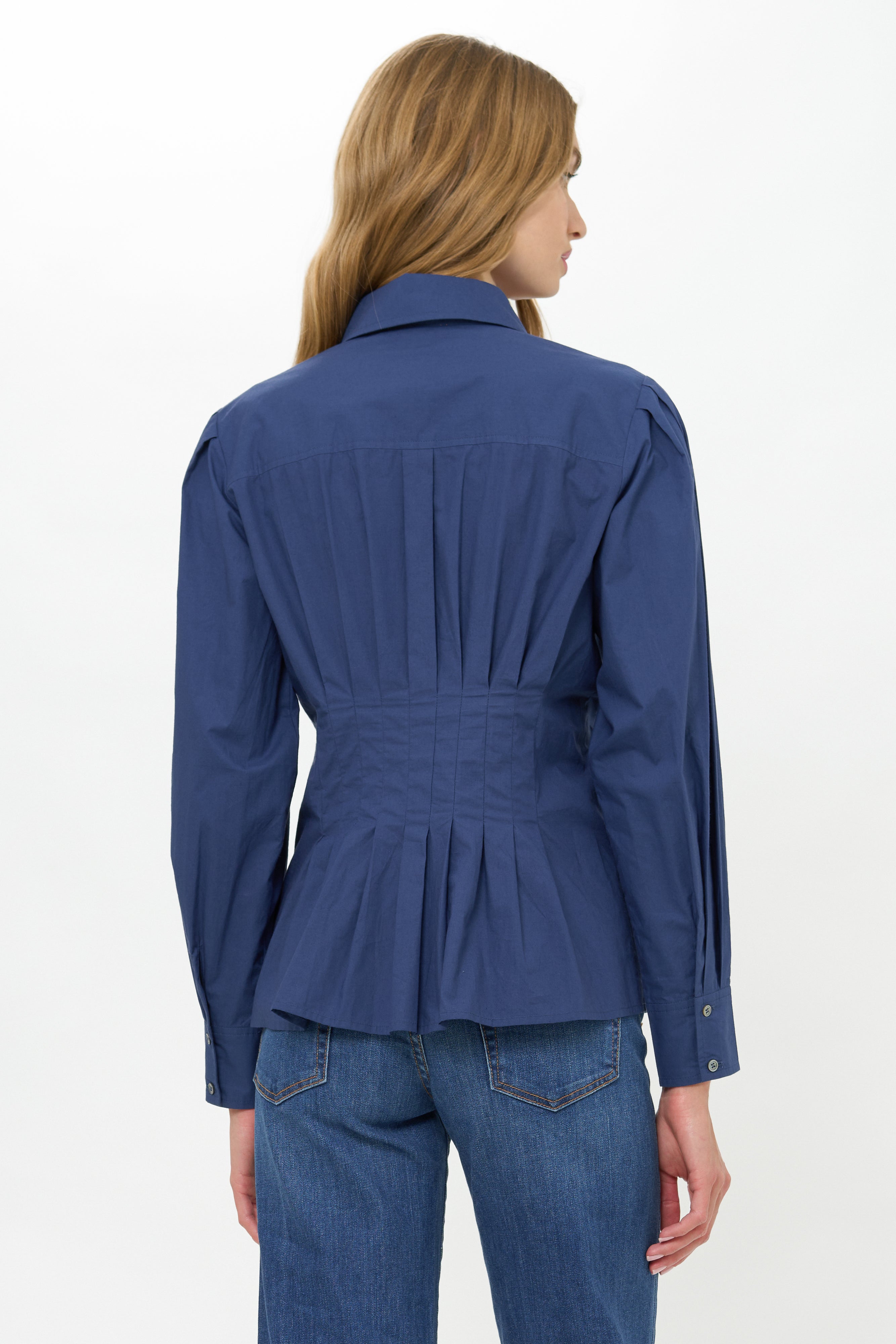 Elizabeth Top- Hepburn Navy
