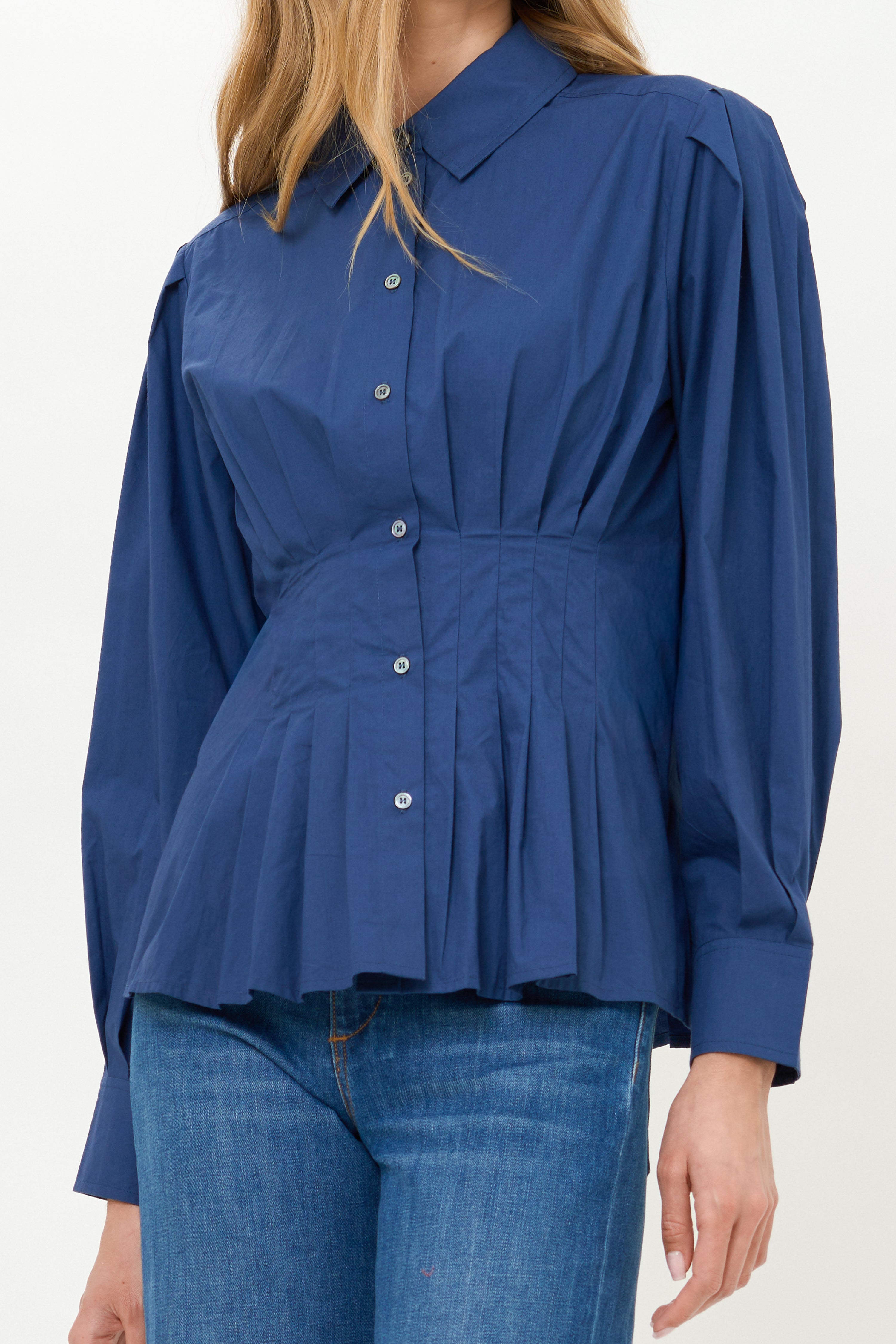 Elizabeth Top- Hepburn Navy