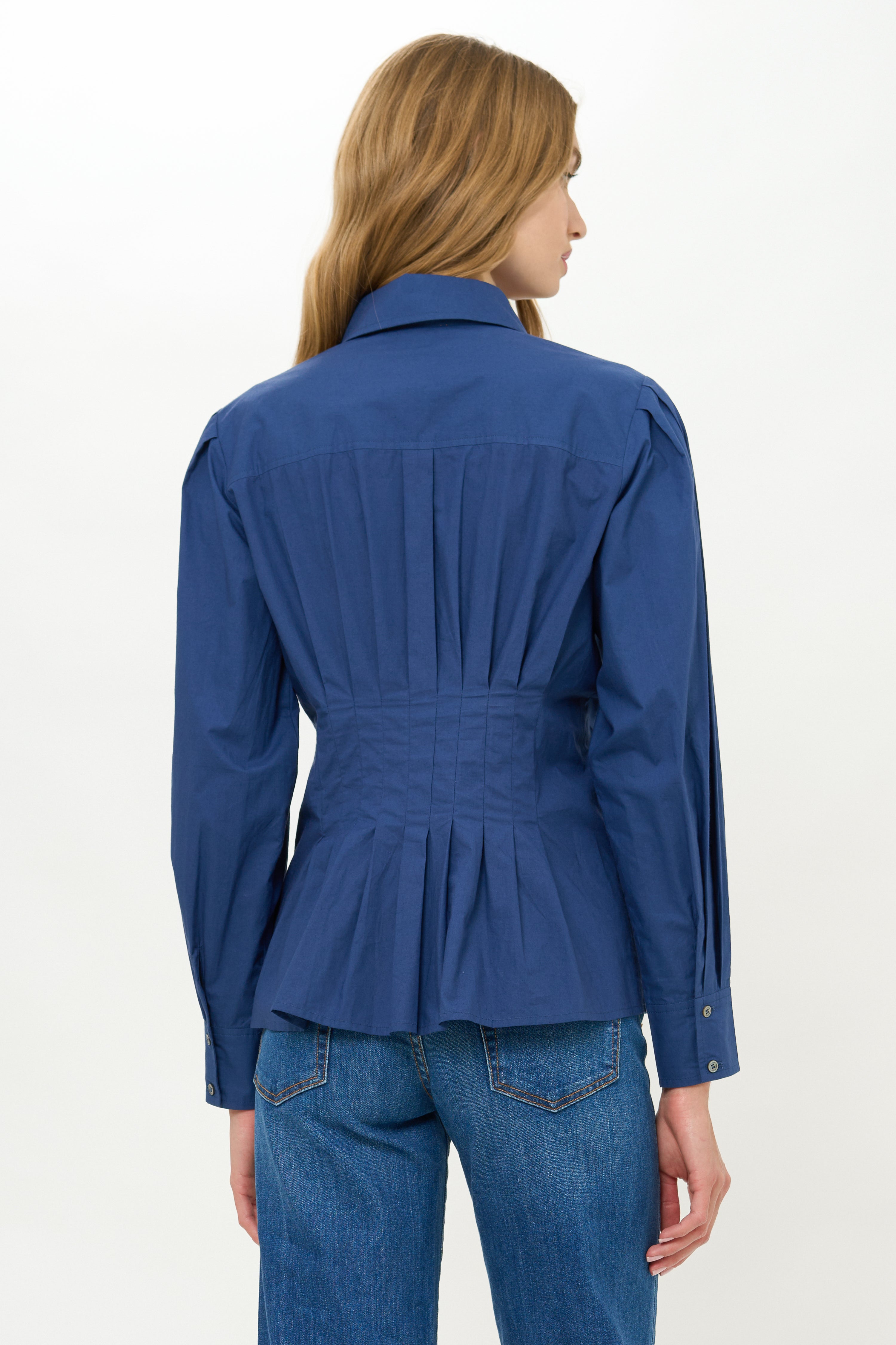 Elizabeth Top- Hepburn Navy