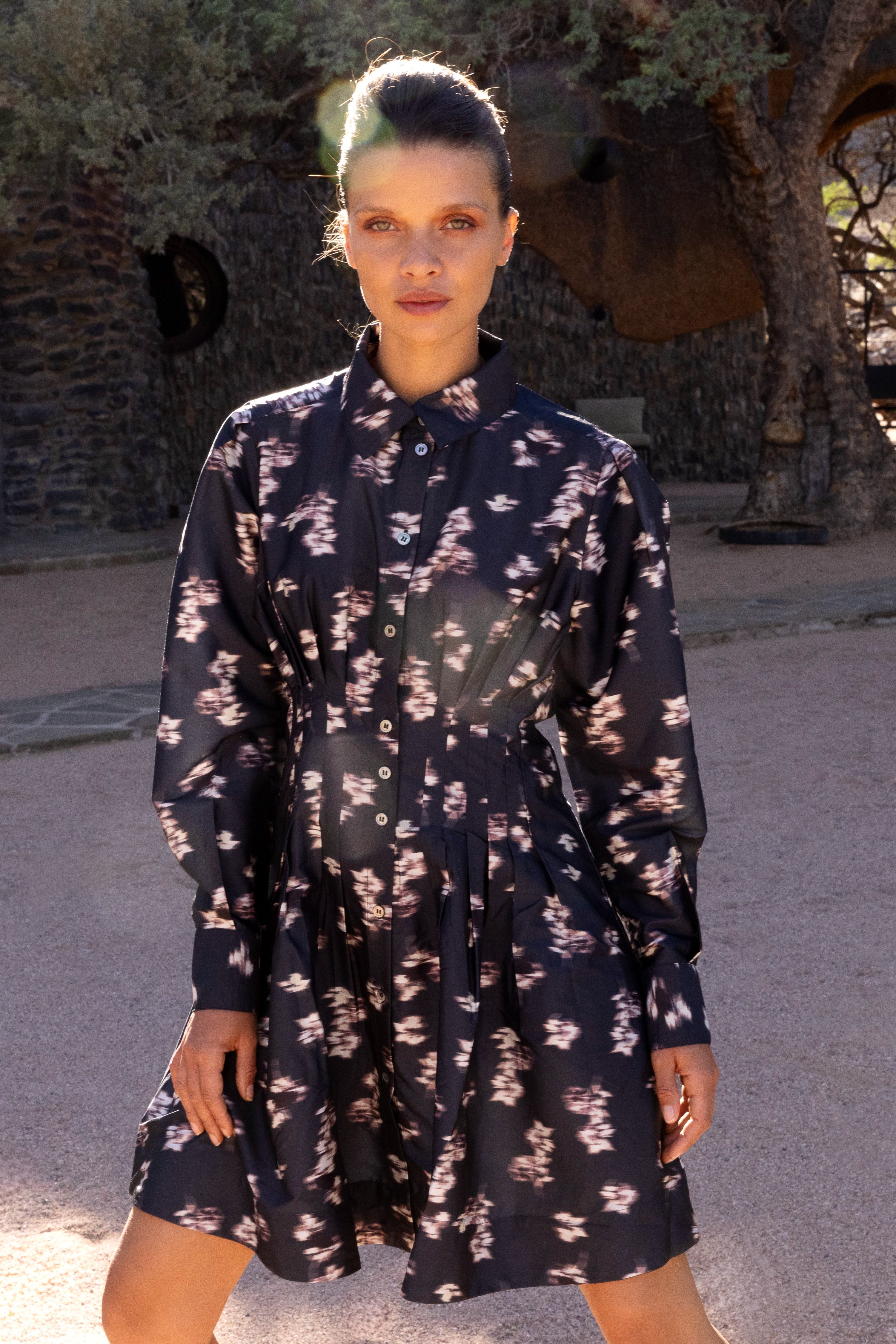 Elizabeth Dress- Lebombo Black