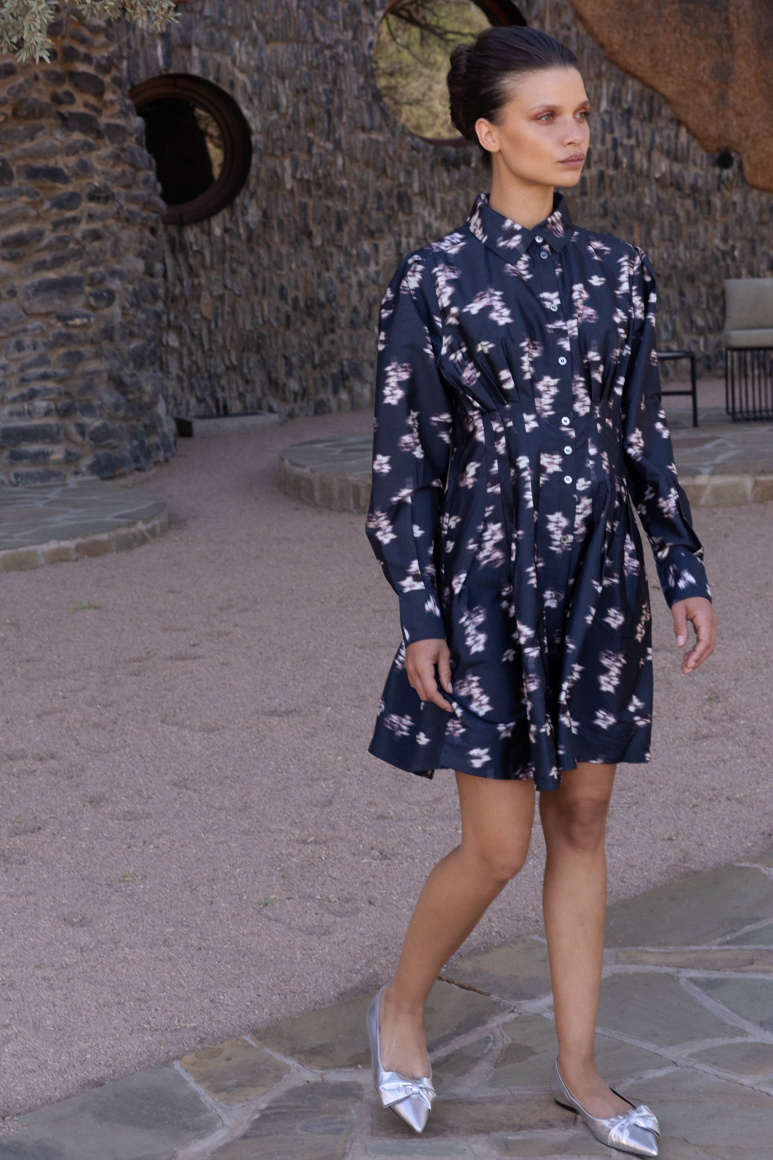 Elizabeth Dress- Lebombo Black