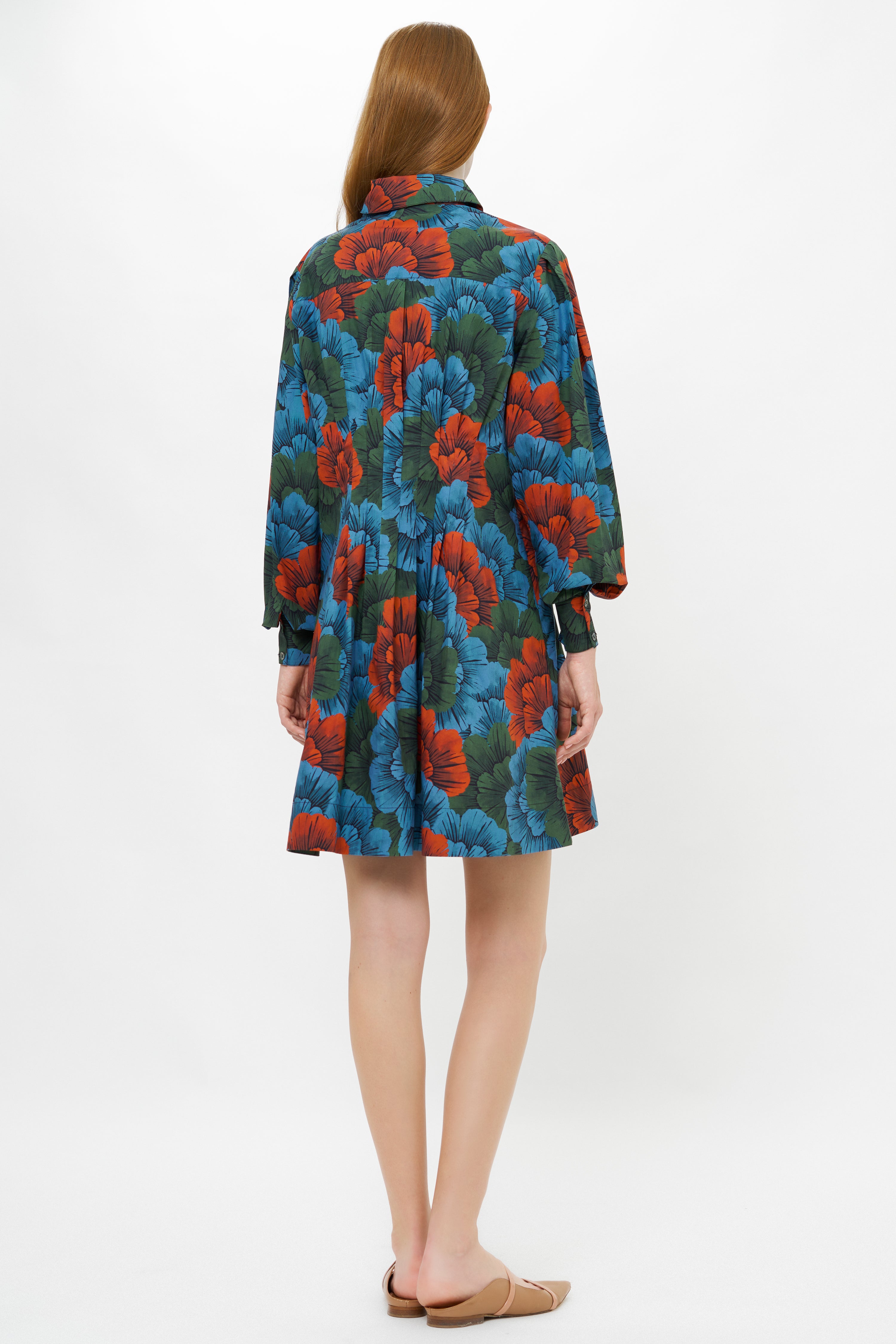 Elizabeth Dress- Madrid Blue